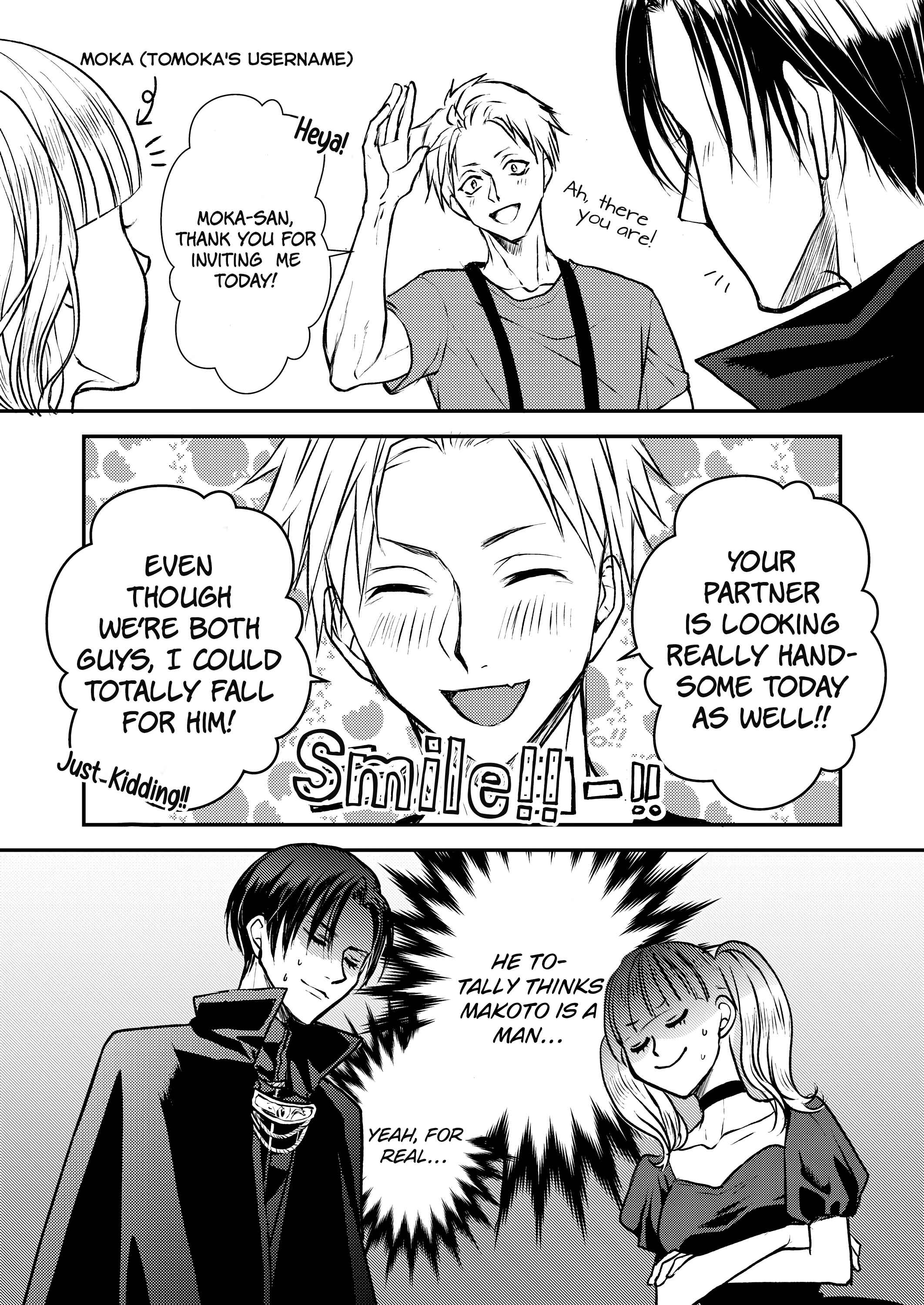 Page 3 Chapter 2 Ikemen Dansou Reiya to Renaishitara BL-ppoi NL ni naru Hanashi