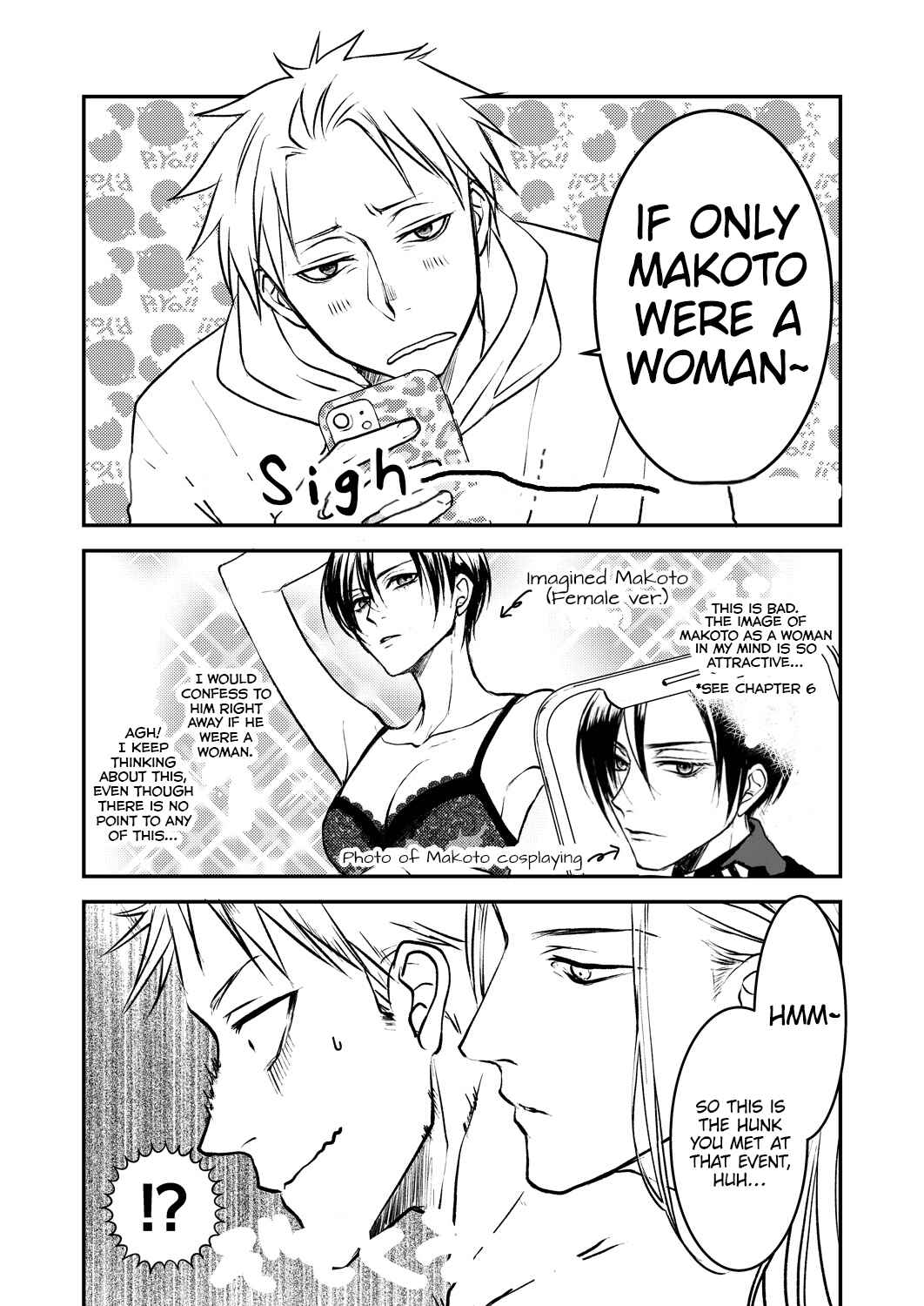 Page 1 Chapter 7 Ikemen Dansou Reiya to Renaishitara BL-ppoi NL ni naru Hanashi
