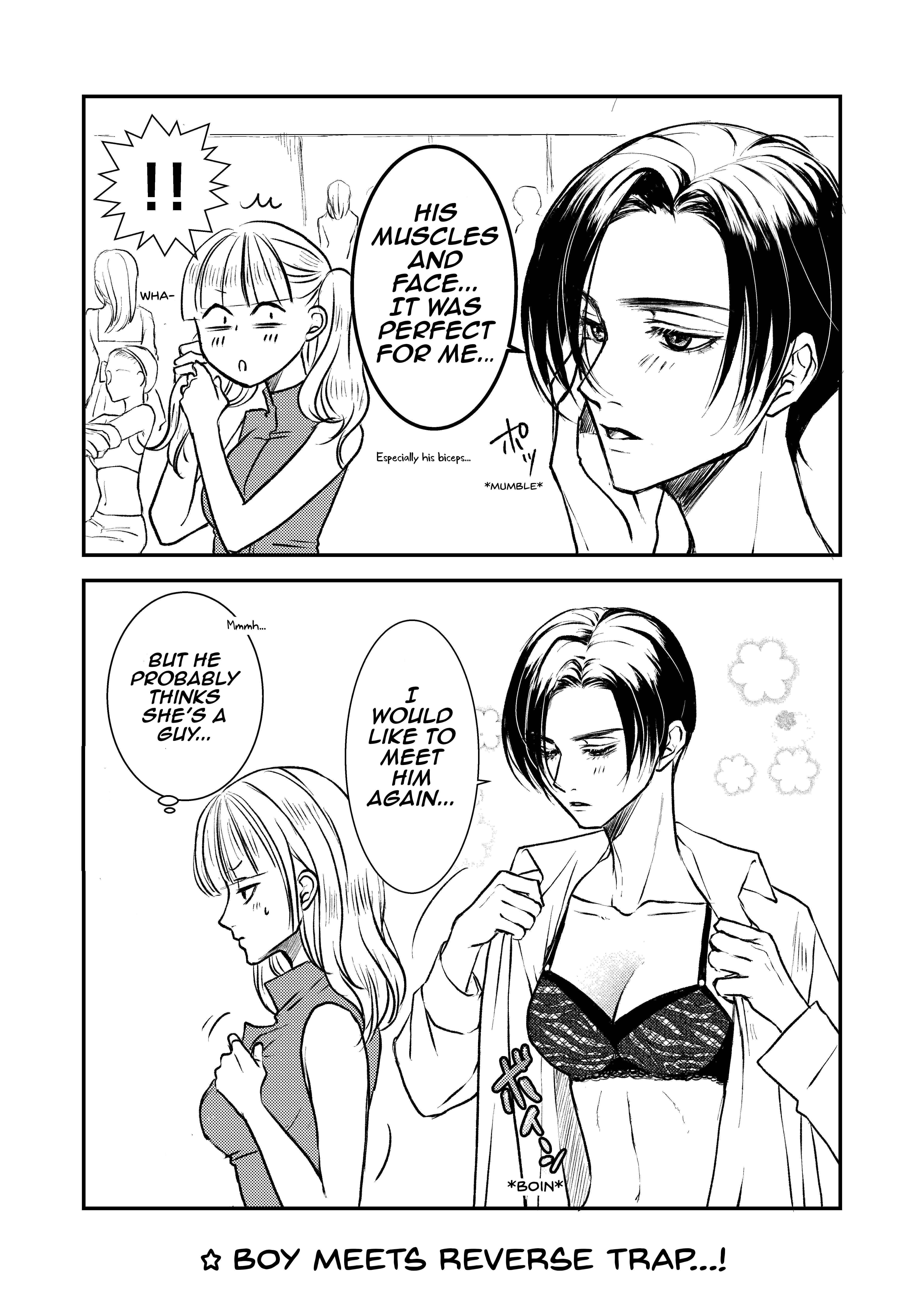Page 4 Chapter 1 Ikemen Dansou Reiya to Renaishitara BL-ppoi NL ni naru Hanashi