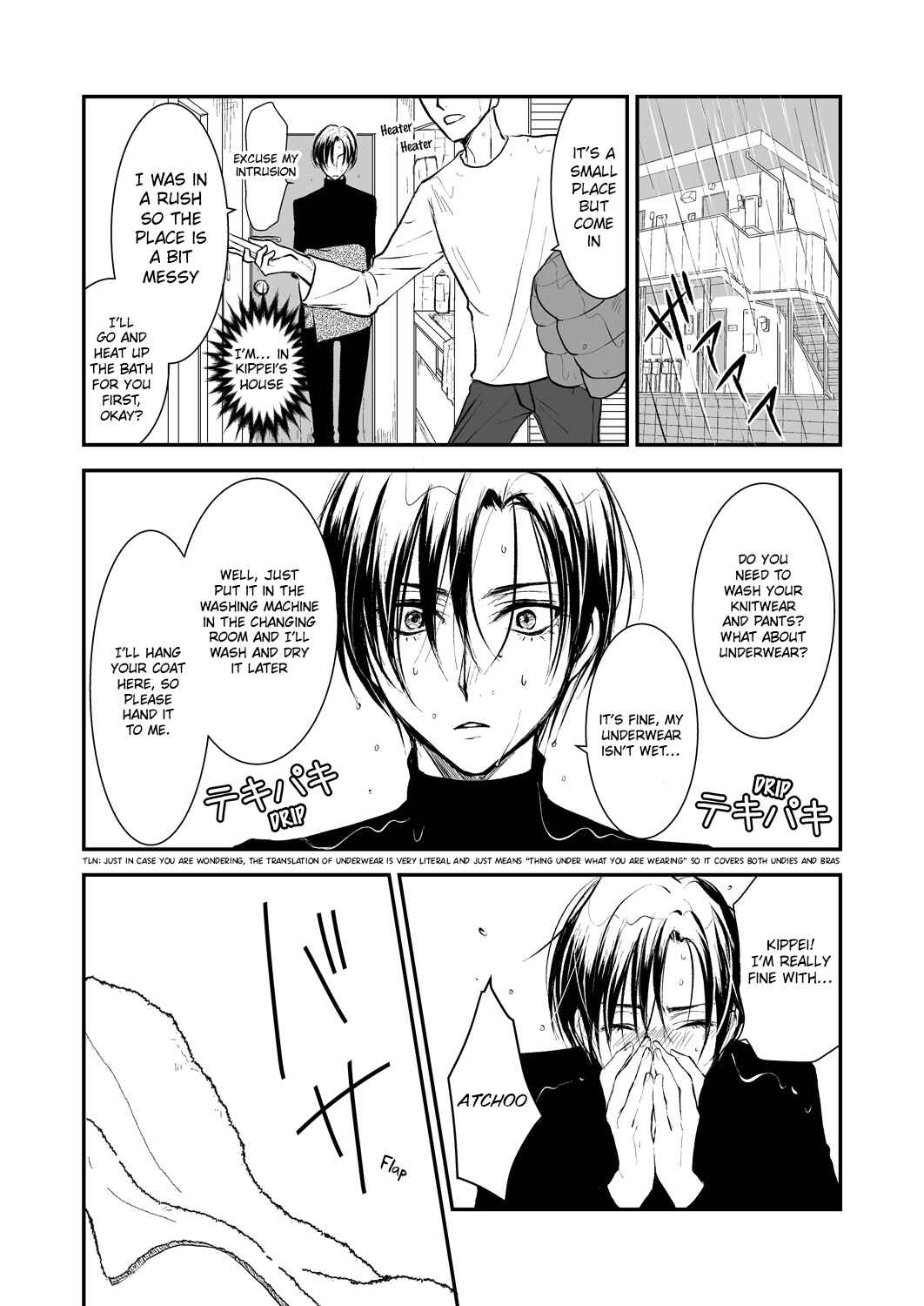 Page 4 Chapter 13 Ikemen Dansou Reiya to Renaishitara BL-ppoi NL ni naru Hanashi