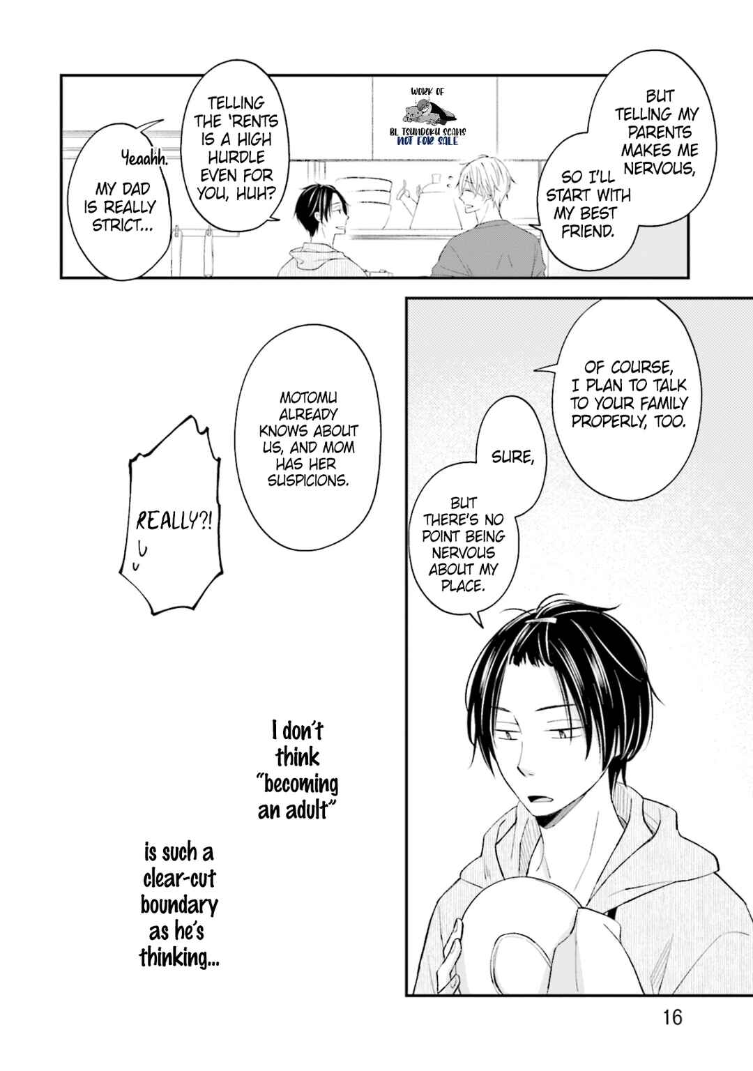 Page 16 Chapter 1 Seikaku Kuzu de Nani ga Warui