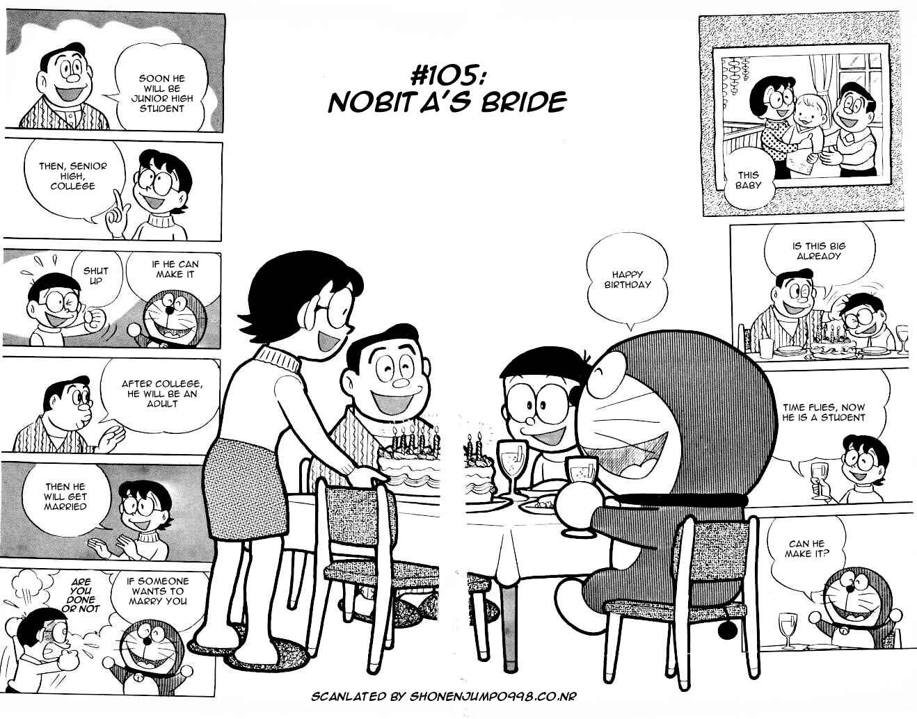 Page 1 Chapter 105 Doraemon