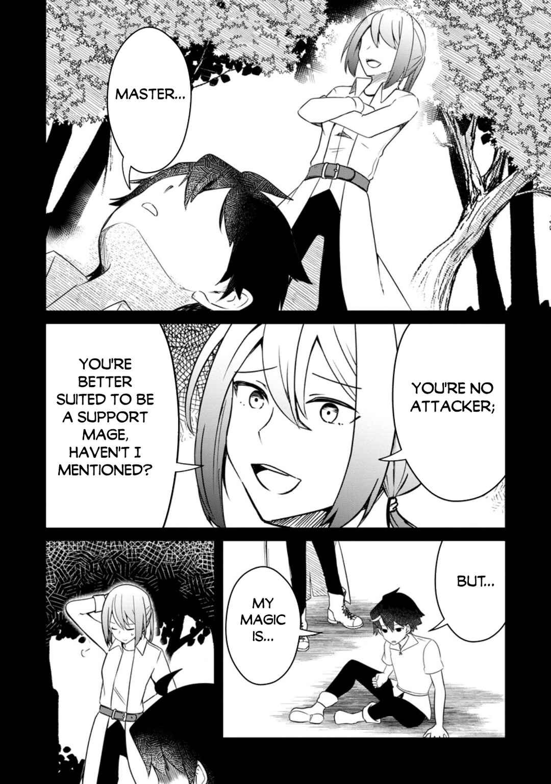 Page 5 Chapter 6.1 Zatsuyo Gakari Ken Shien Jutsu Shi Ha Party Tsuiho Ni Akogareru ~Seken Ha Tsuiho Boomnanoni, Ore Wo Kadai Hyoka Suru Party Member Tachi Ga Kesshite Tebanaso to Shitekurenai~