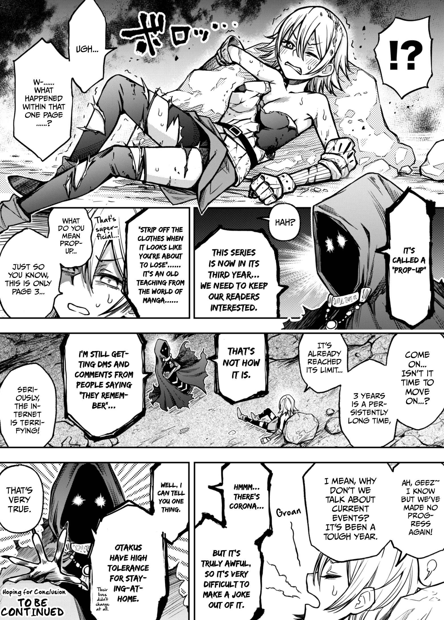 Page 1 Chapter 3 A Manga World That Gets One Page Once a Year