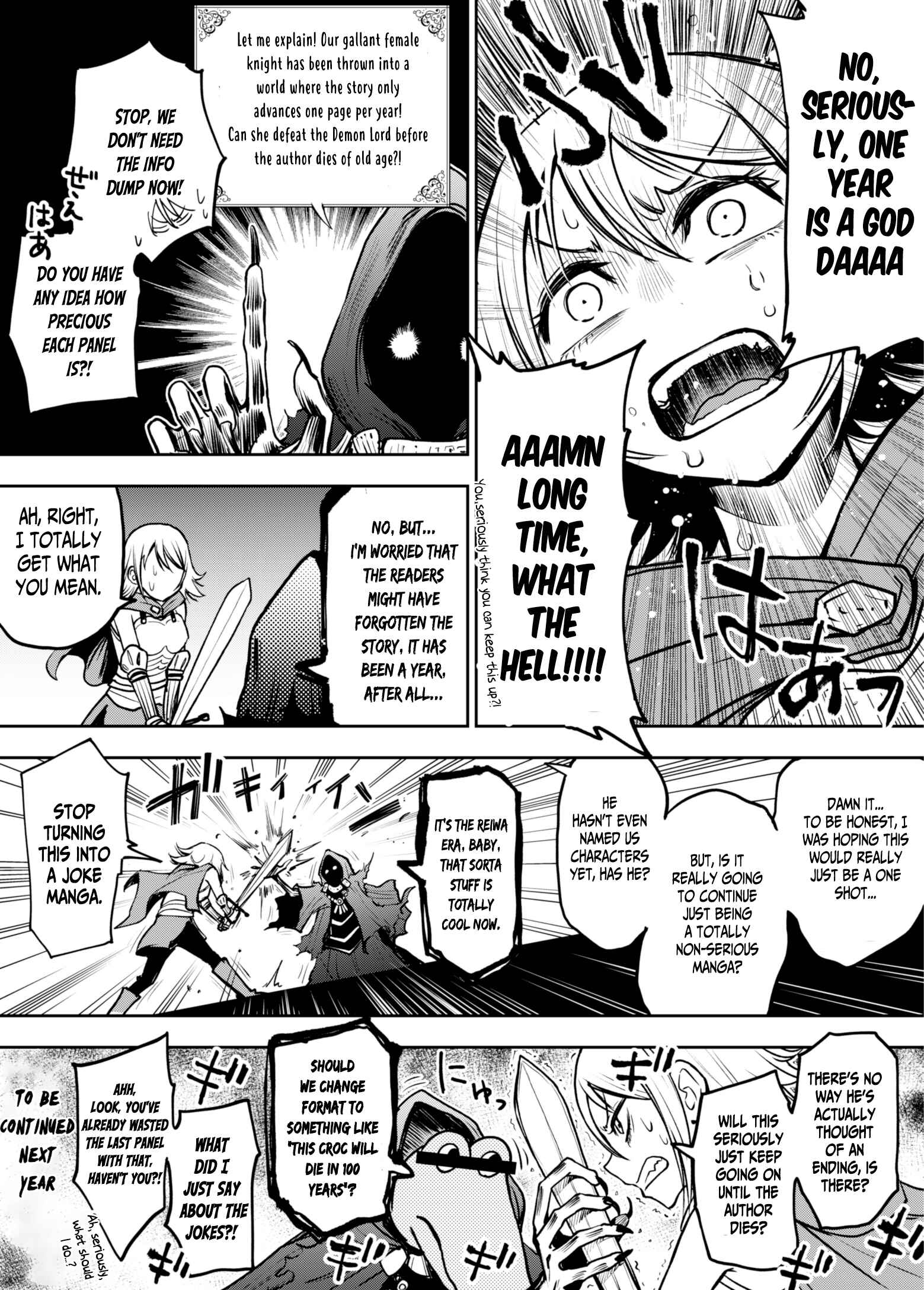 Page 1 Chapter 2 A Manga World That Gets One Page Once a Year