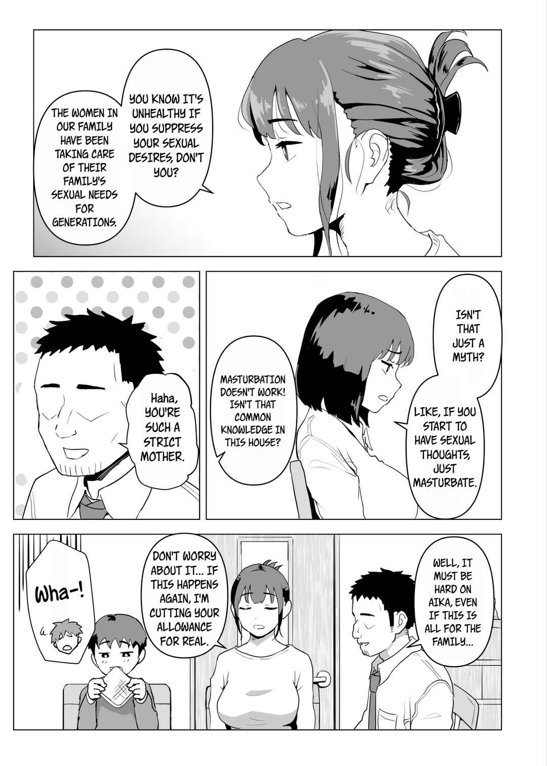 Page 8 Chapter Unknown_d667 Uchi de wa Kazoku Sex wa Joushiki Rashii