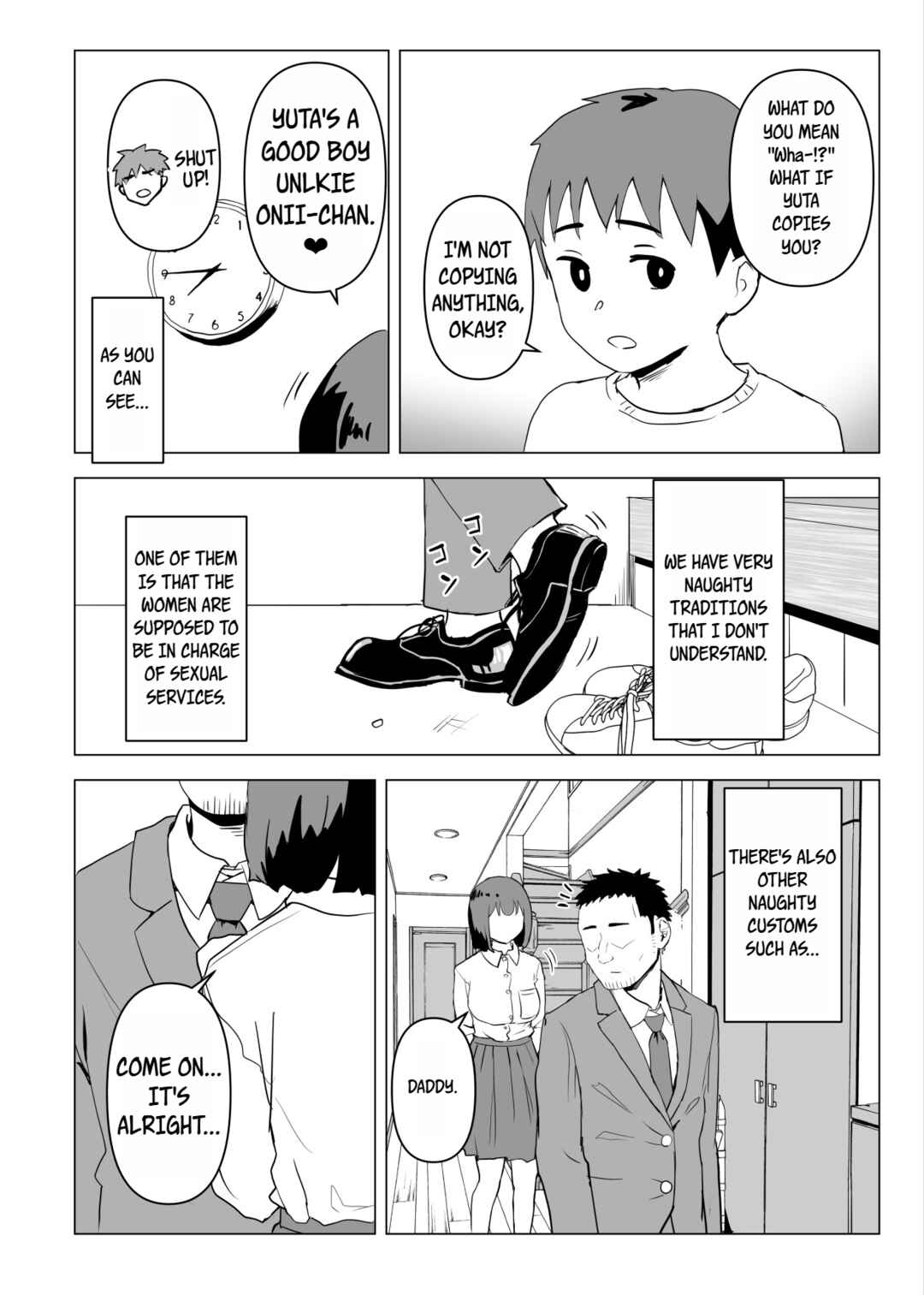 Page 9 Chapter Unknown_d667 Uchi de wa Kazoku Sex wa Joushiki Rashii