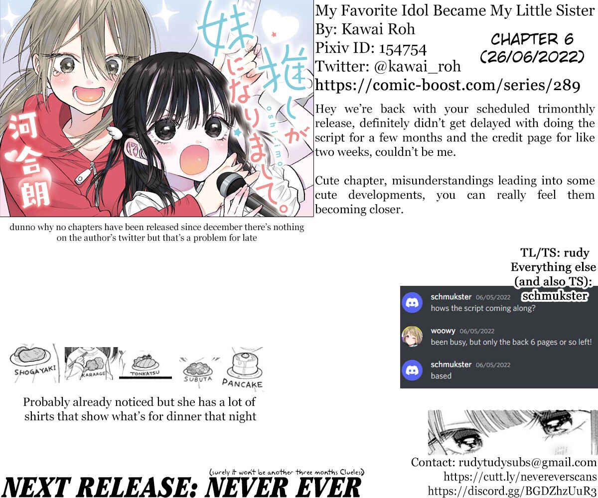 Page 23 Chapter 6 Oshi ga Imouto Ni Narimashite
