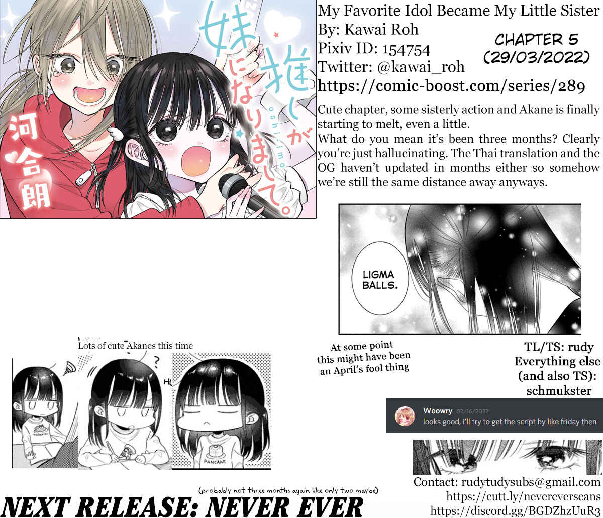 Page 23 Chapter 5 Oshi ga Imouto Ni Narimashite