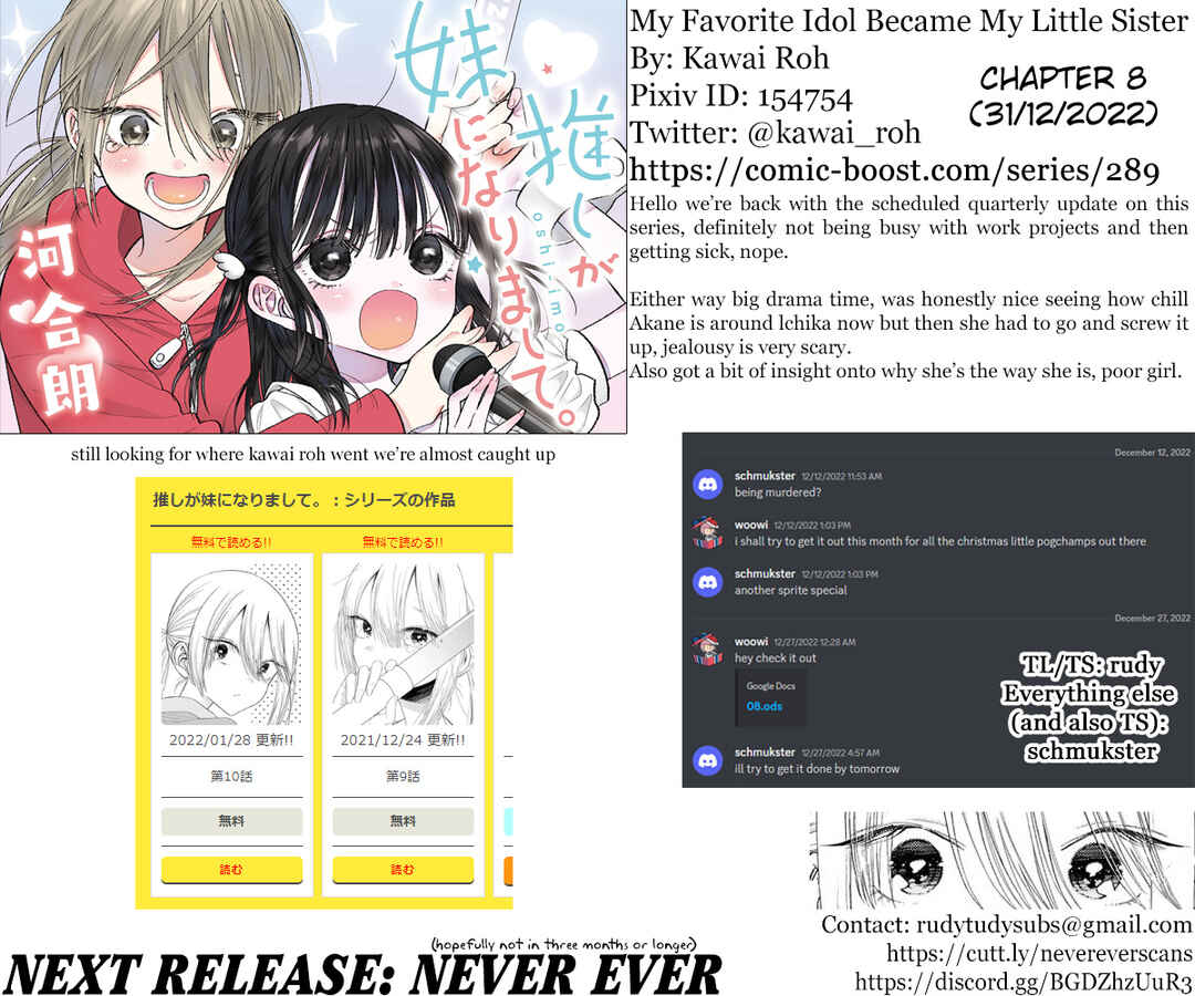 Page 22 Chapter 8 Oshi ga Imouto Ni Narimashite