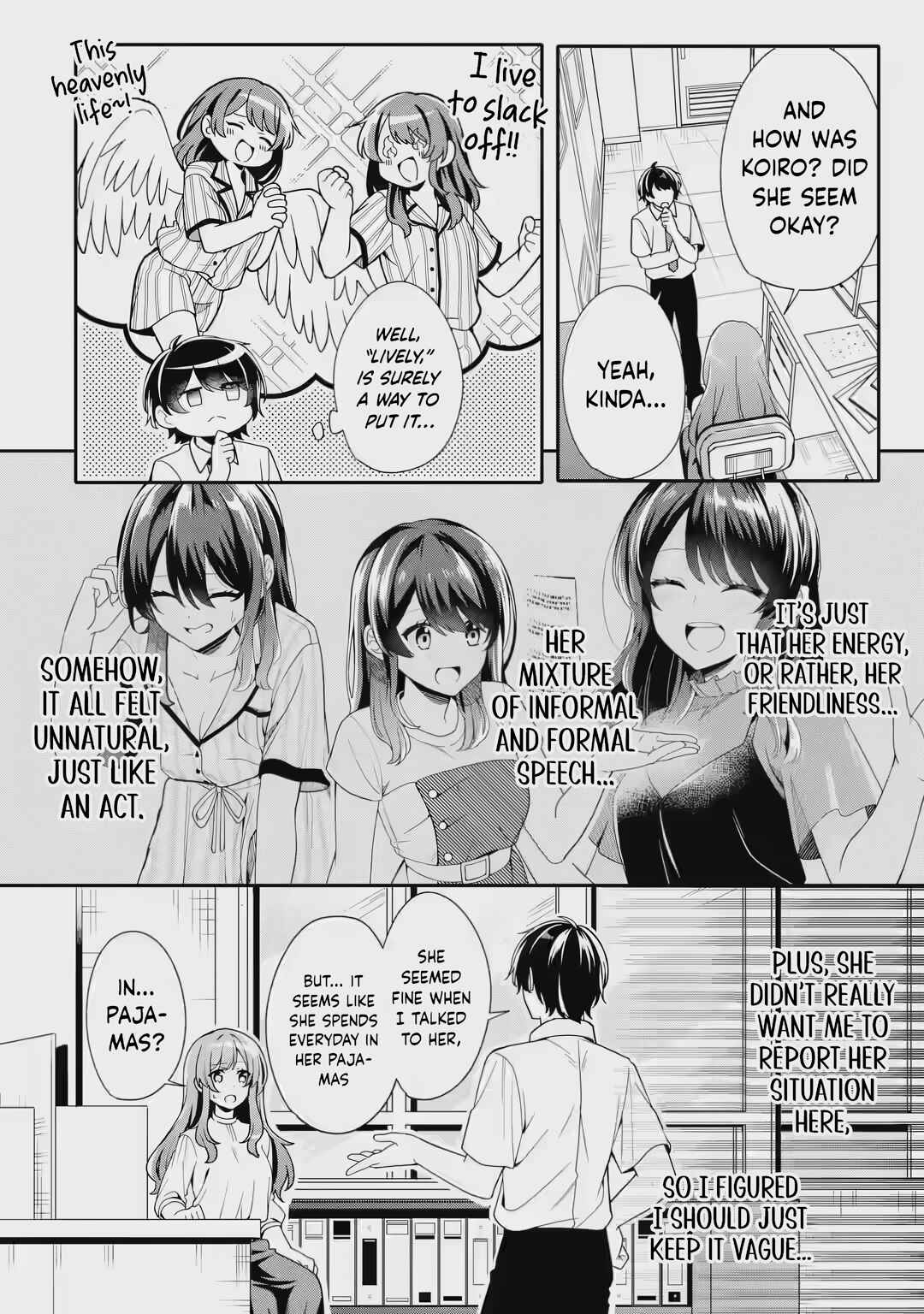 Page 7 Chapter 2.1 Muboubi Kawaii Pajama Sugata no Bishoujo to Heya de Futarikiri