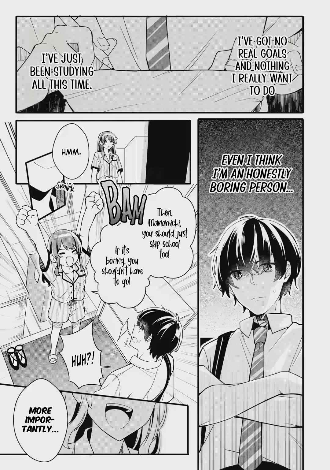 Page 16 Chapter 1.2 Muboubi Kawaii Pajama Sugata no Bishoujo to Heya de Futarikiri