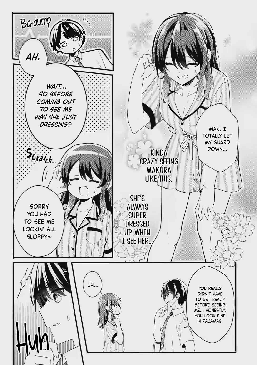 Page 4 Chapter 1.2 Muboubi Kawaii Pajama Sugata no Bishoujo to Heya de Futarikiri