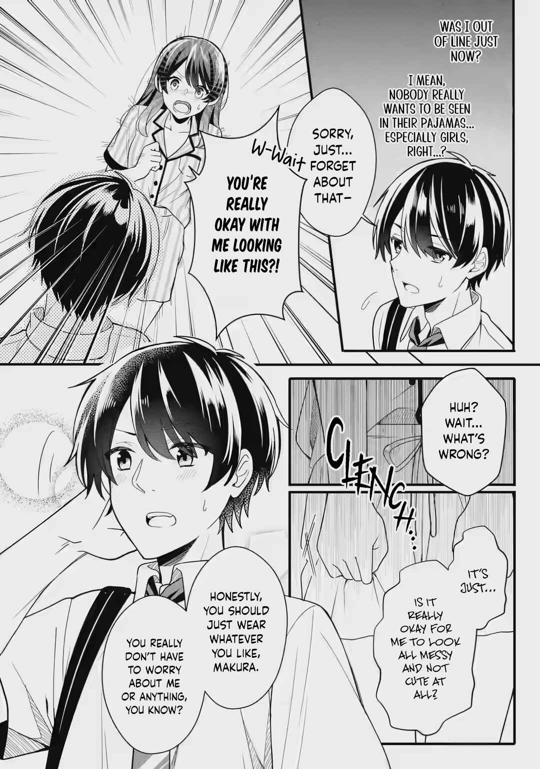 Page 5 Chapter 1.2 Muboubi Kawaii Pajama Sugata no Bishoujo to Heya de Futarikiri