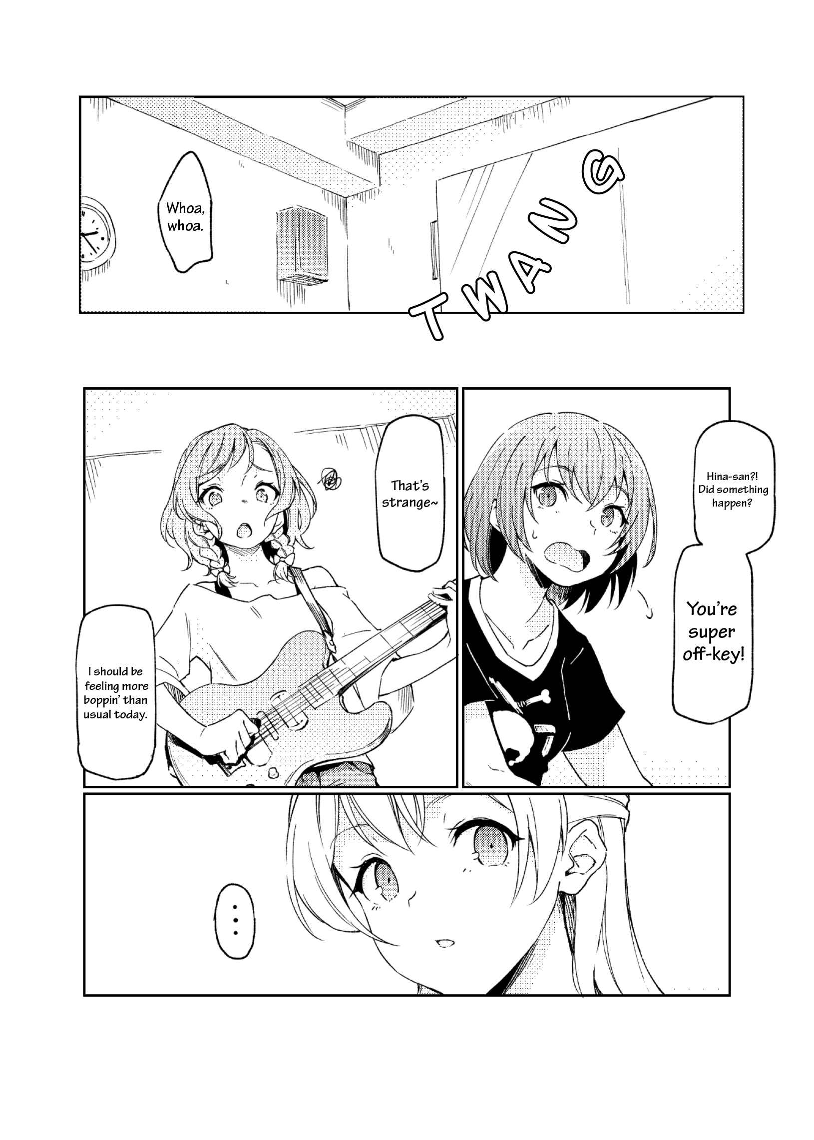 Page 5 Chapter Unknown_c47b Bang Dream! - Transparent Showers, Trickling Revolution (Doujinshi)