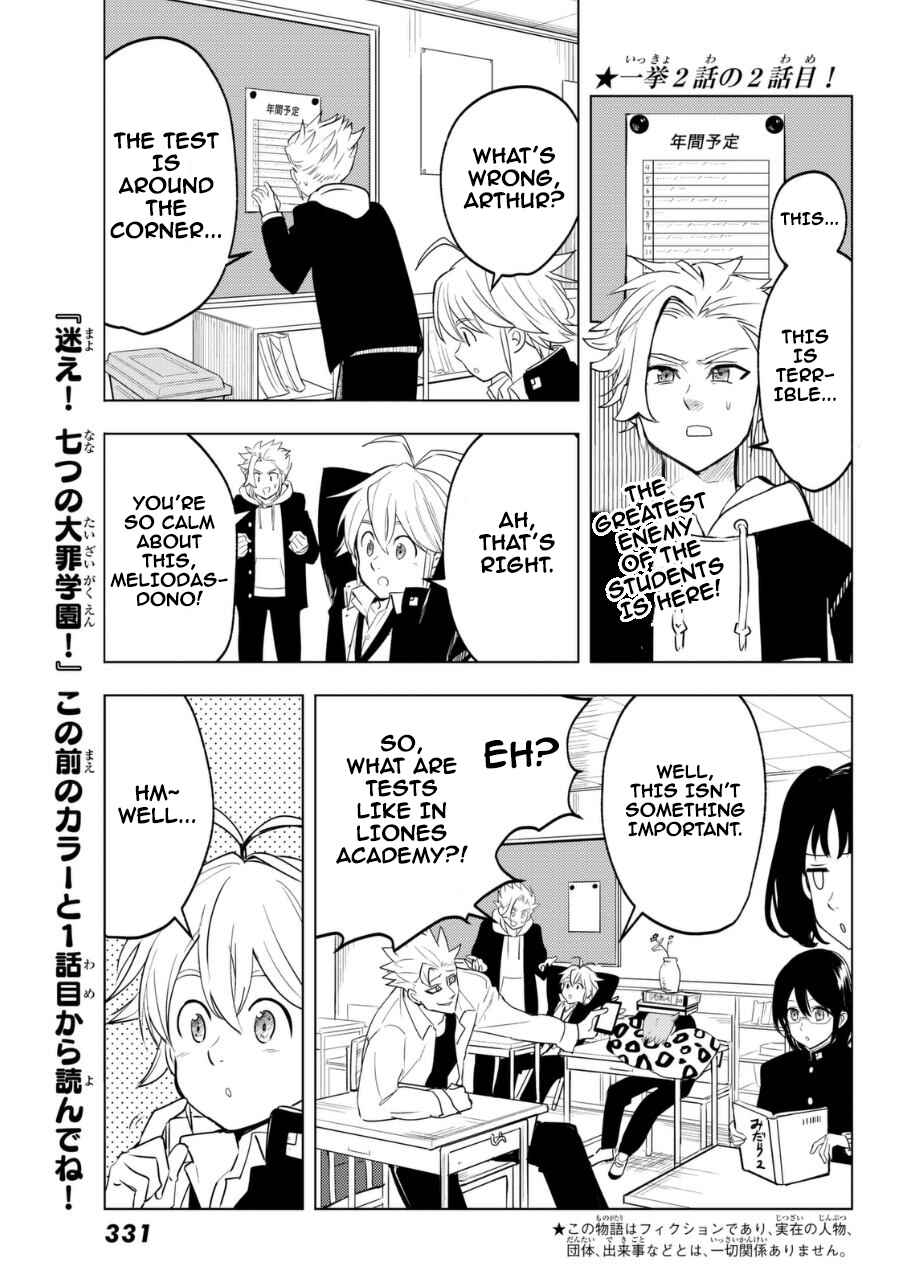 Page 1 Chapter 14 The Seven Deadly Sins High School
