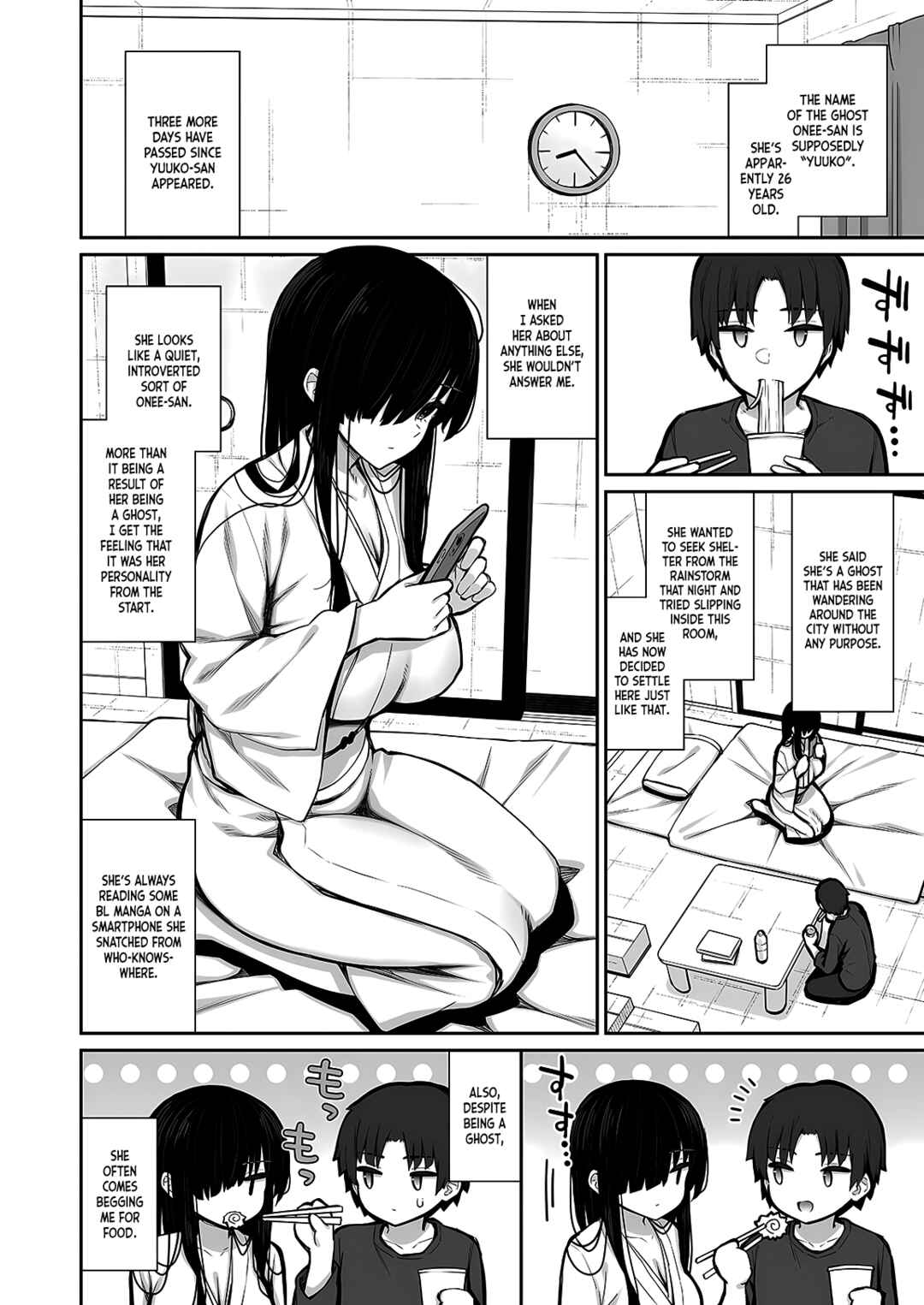 Page 4 Chapter 1 Katte ni Sumitsuiteru Inkya Yuurei no Karada o Suki Katte suru Hanashi