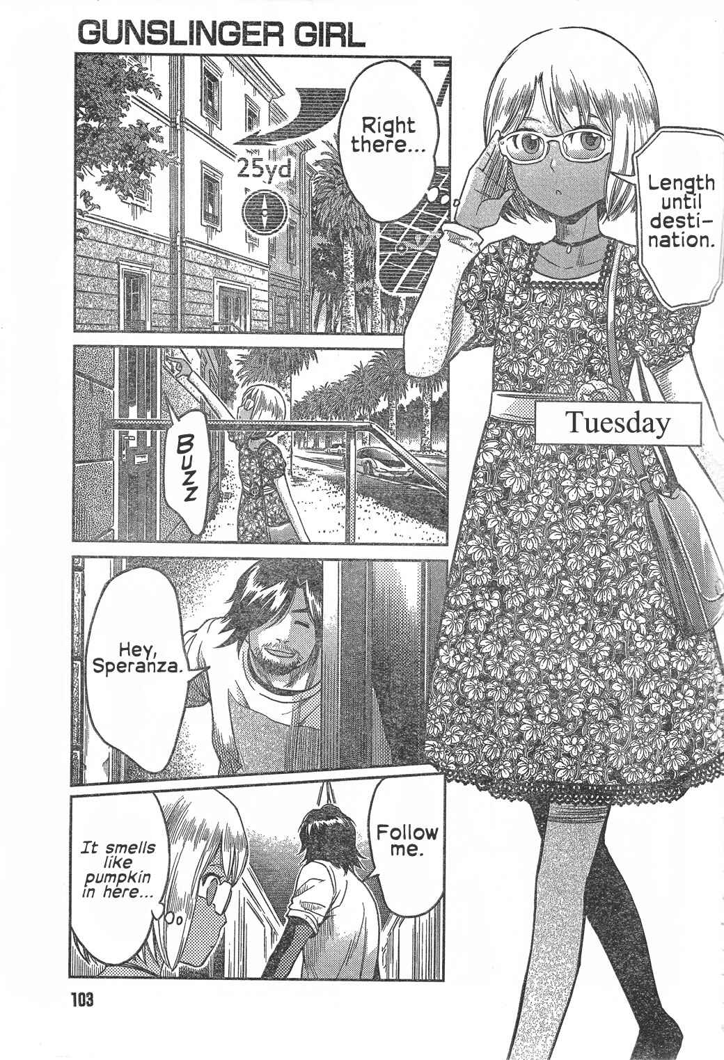 Page 13 Chapter 100 Gunslinger Girl