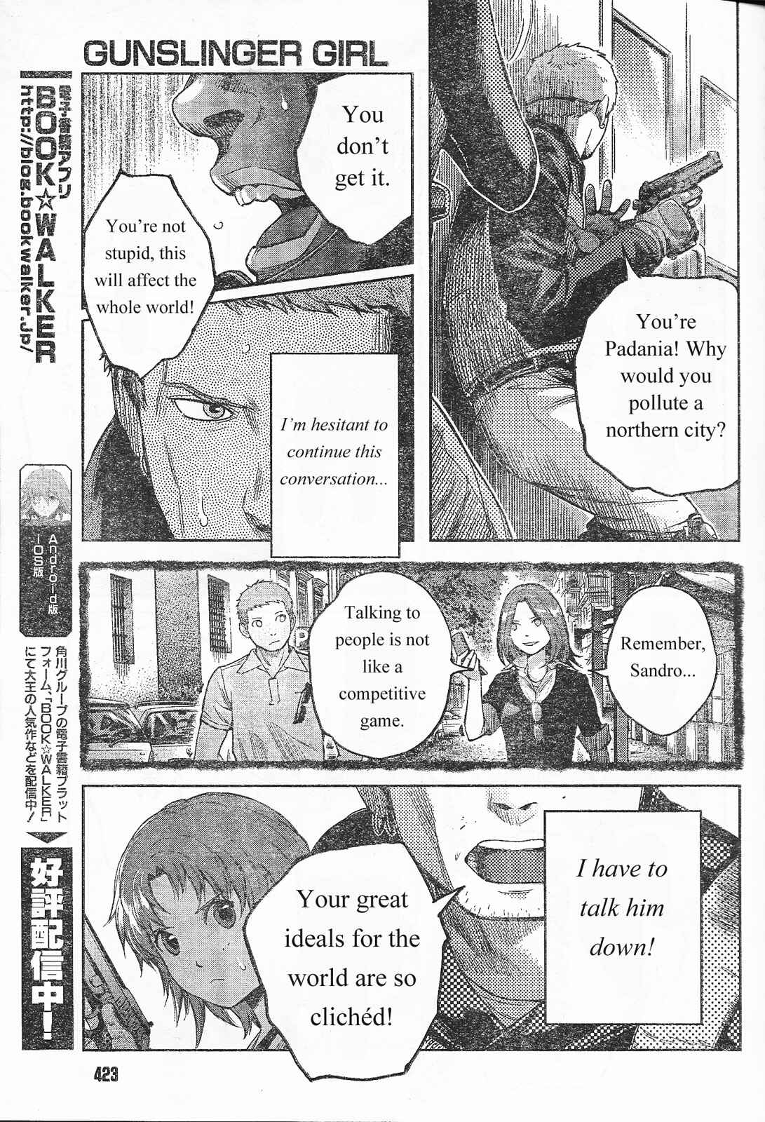 Page 12 Chapter 88 Gunslinger Girl