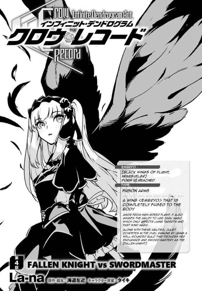 Page 1 Chapter 4 Crow Record: Infinite Dendrogram Another