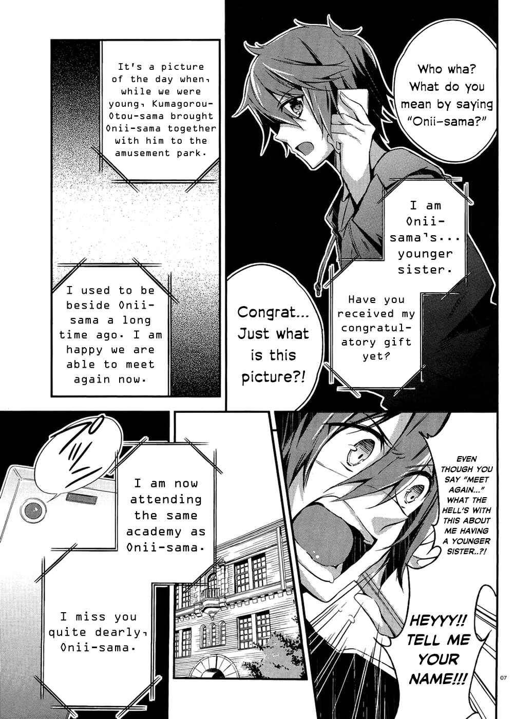 Page 7 Chapter 1.3 Kono Naka ni Hitori, Imouto ga Iru!