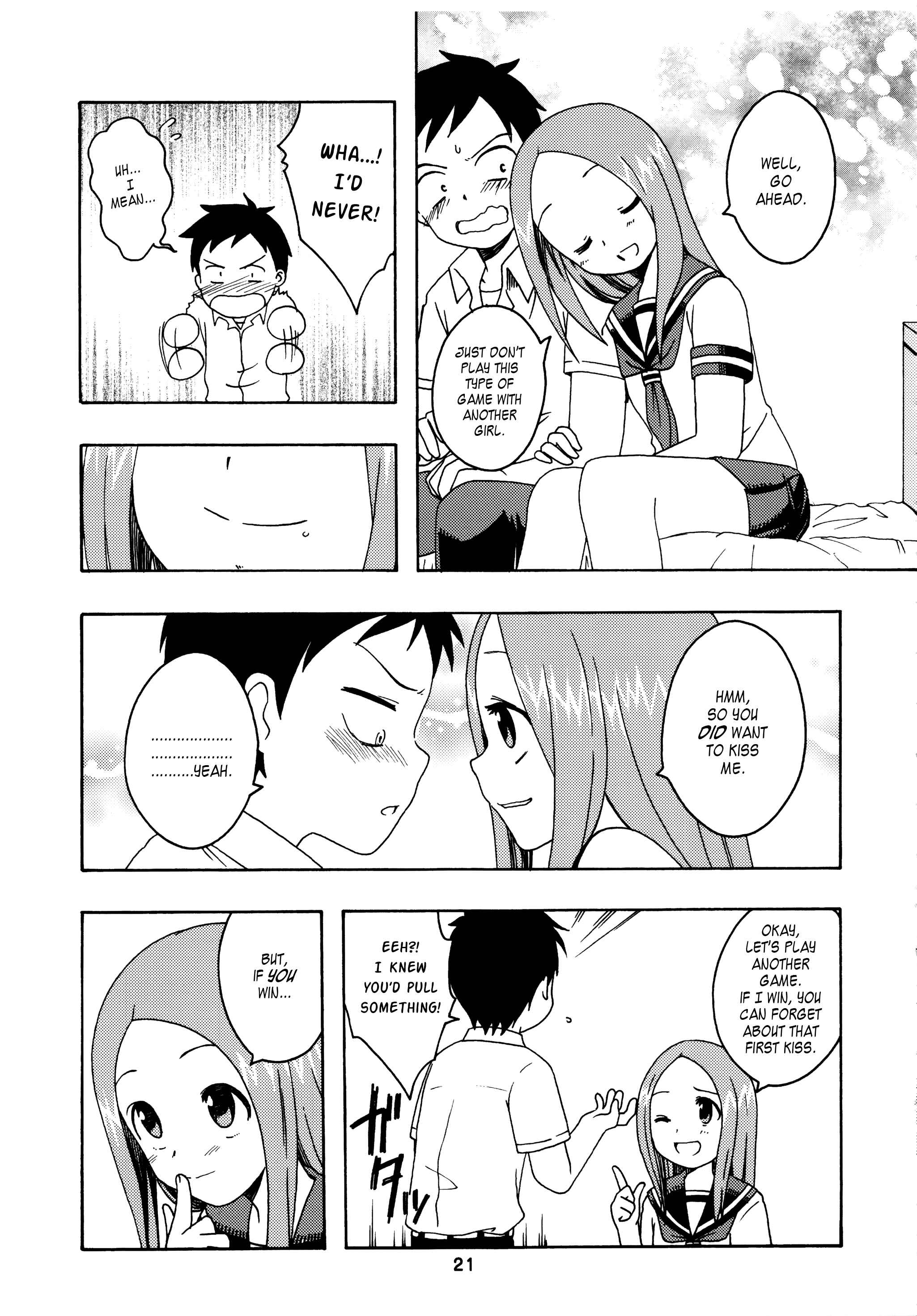 Page 20 Chapter Unknown_0b3b Karakai Jouzu no Takagi-san - Karakaix2 (Doujinshi)