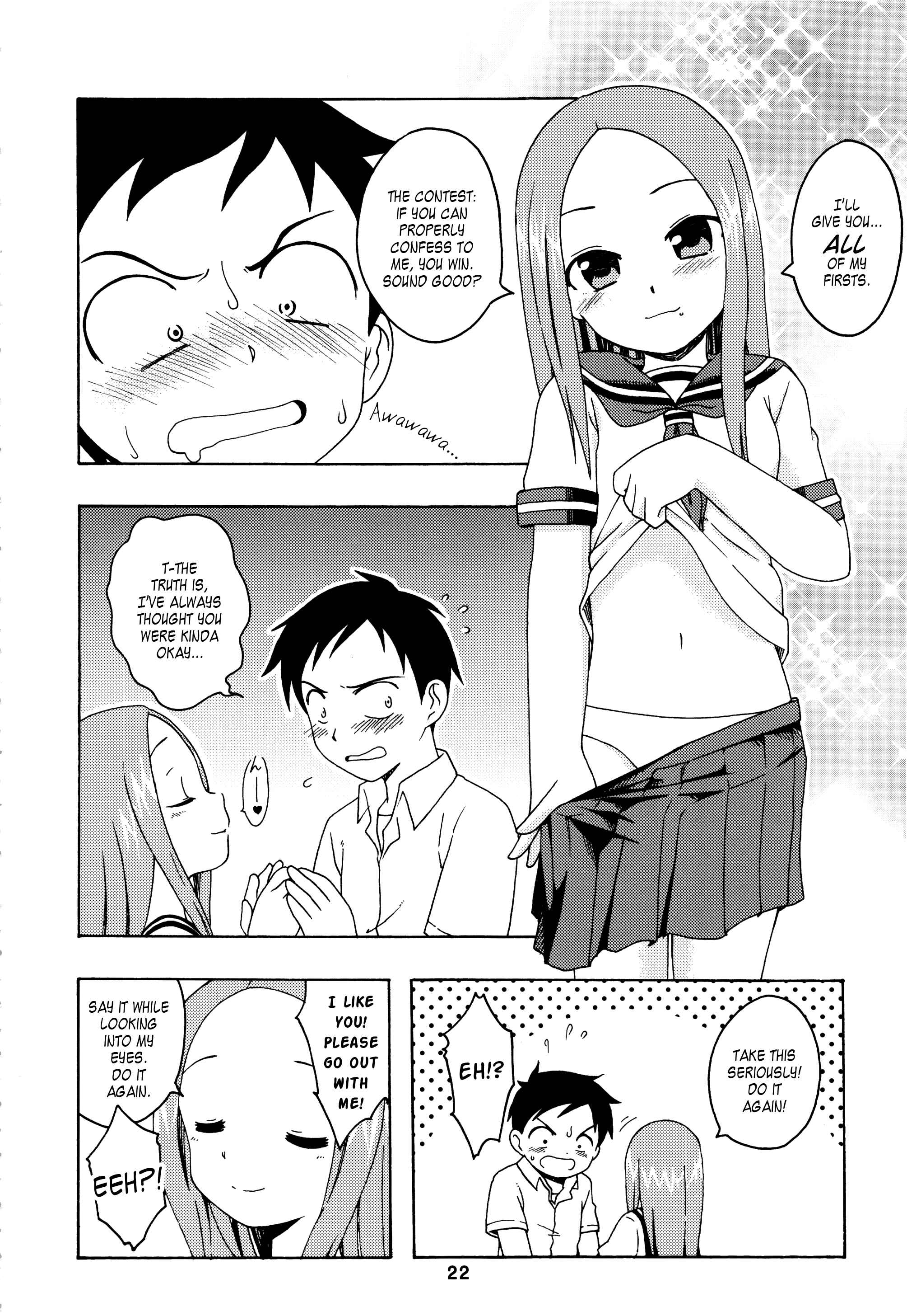 Page 21 Chapter Unknown_0b3b Karakai Jouzu no Takagi-san - Karakaix2 (Doujinshi)