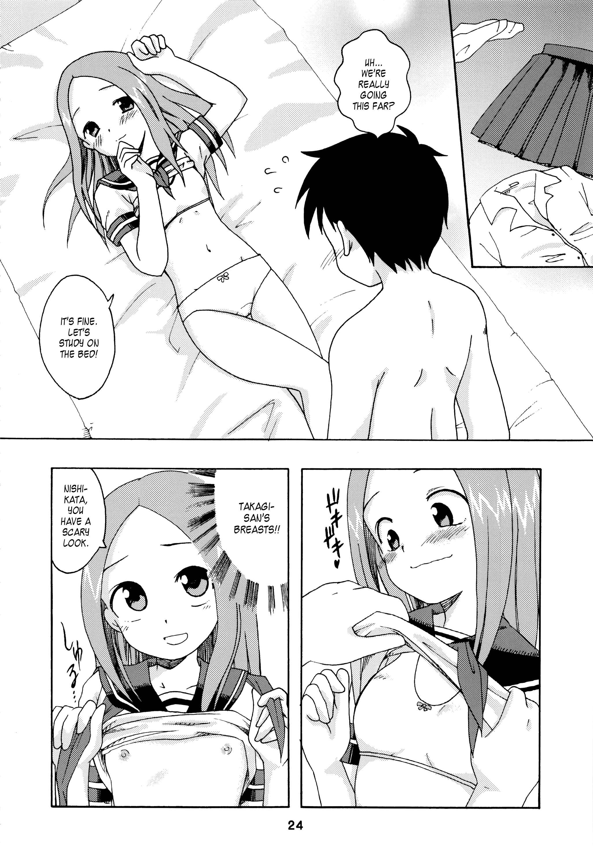 Page 23 Chapter Unknown_0b3b Karakai Jouzu no Takagi-san - Karakaix2 (Doujinshi)