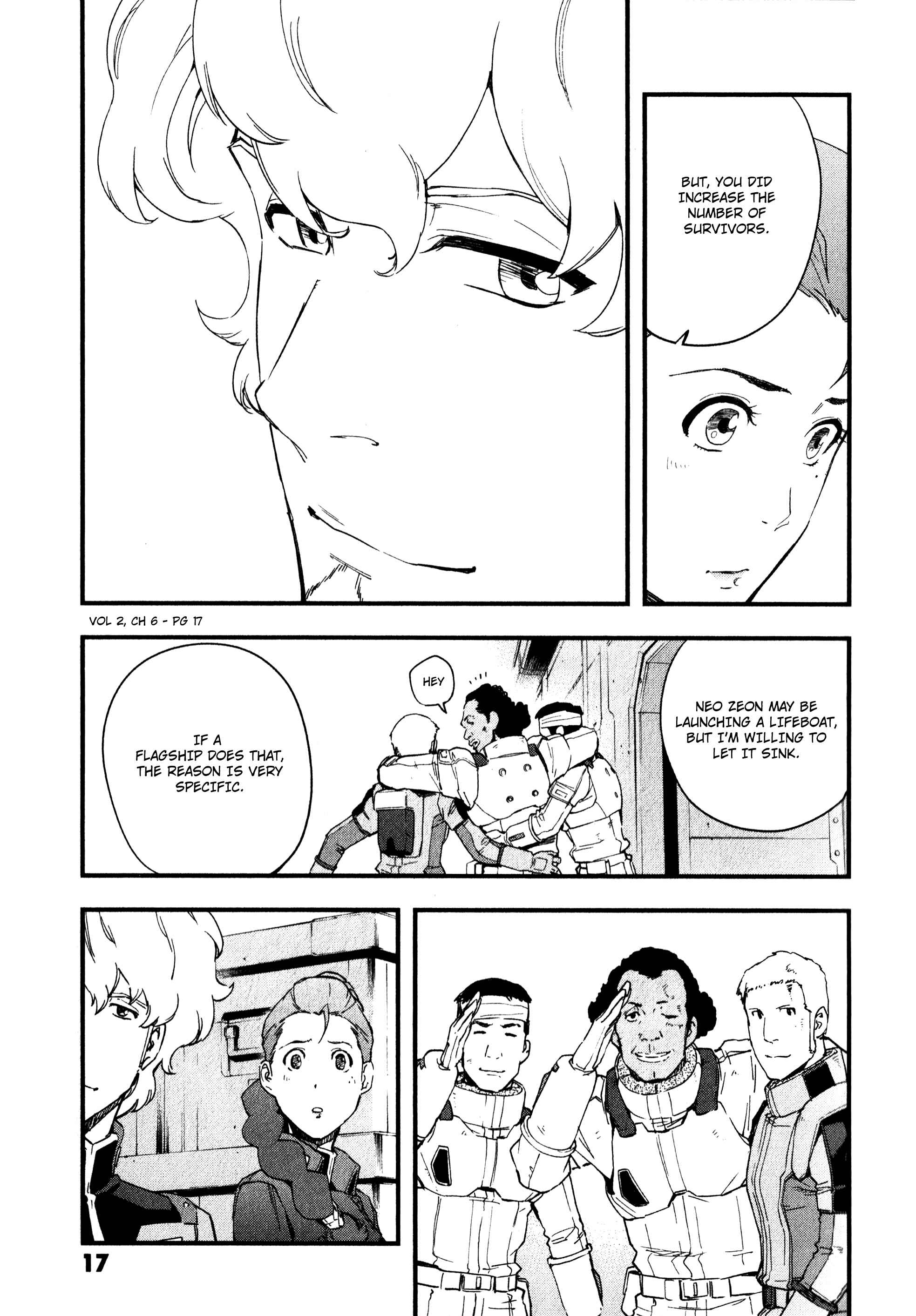 Page 15 Chapter 6 Mobile Suit Gundam: Walpurgis
