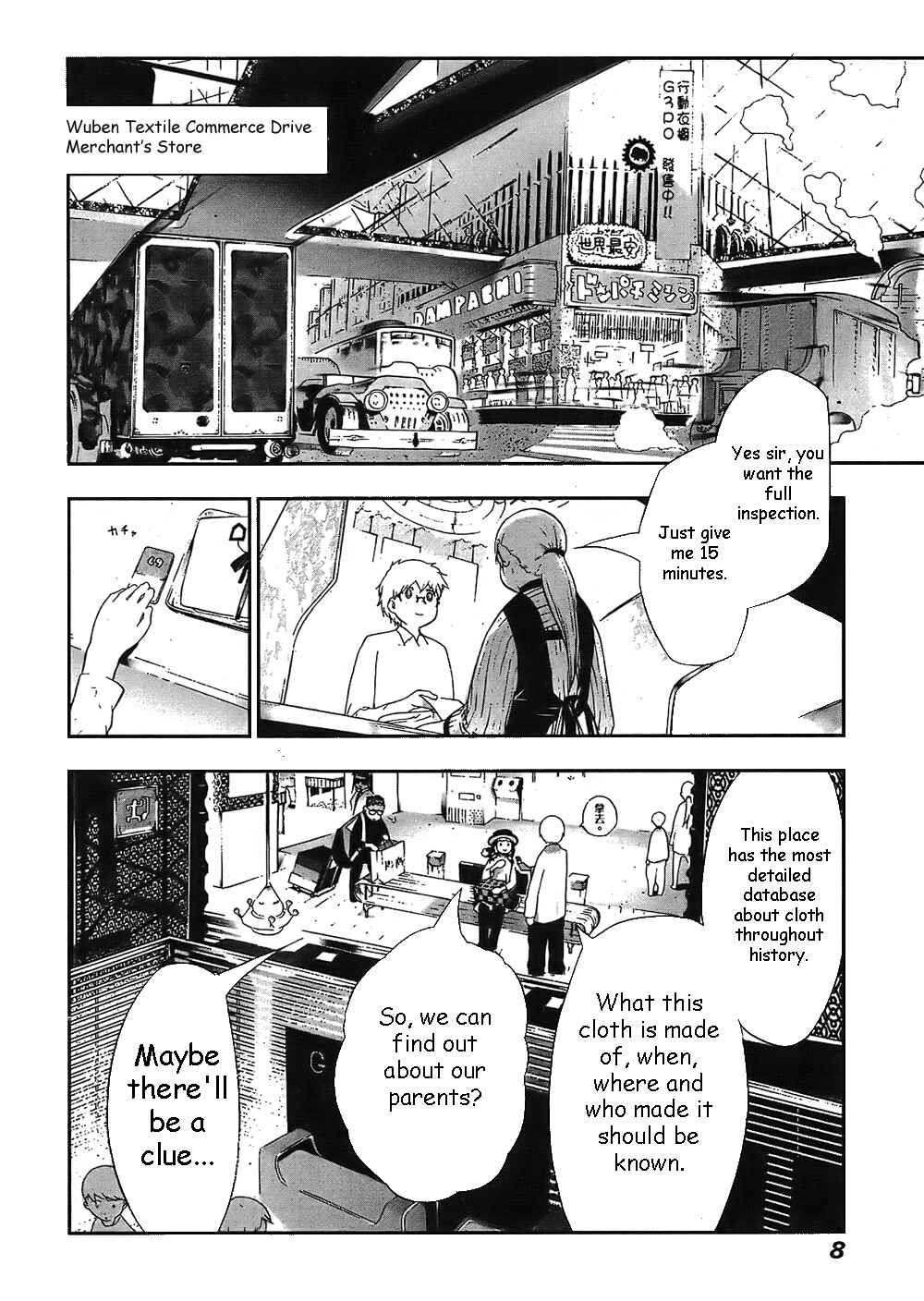 Page 8 Chapter 8 Cloth Road
