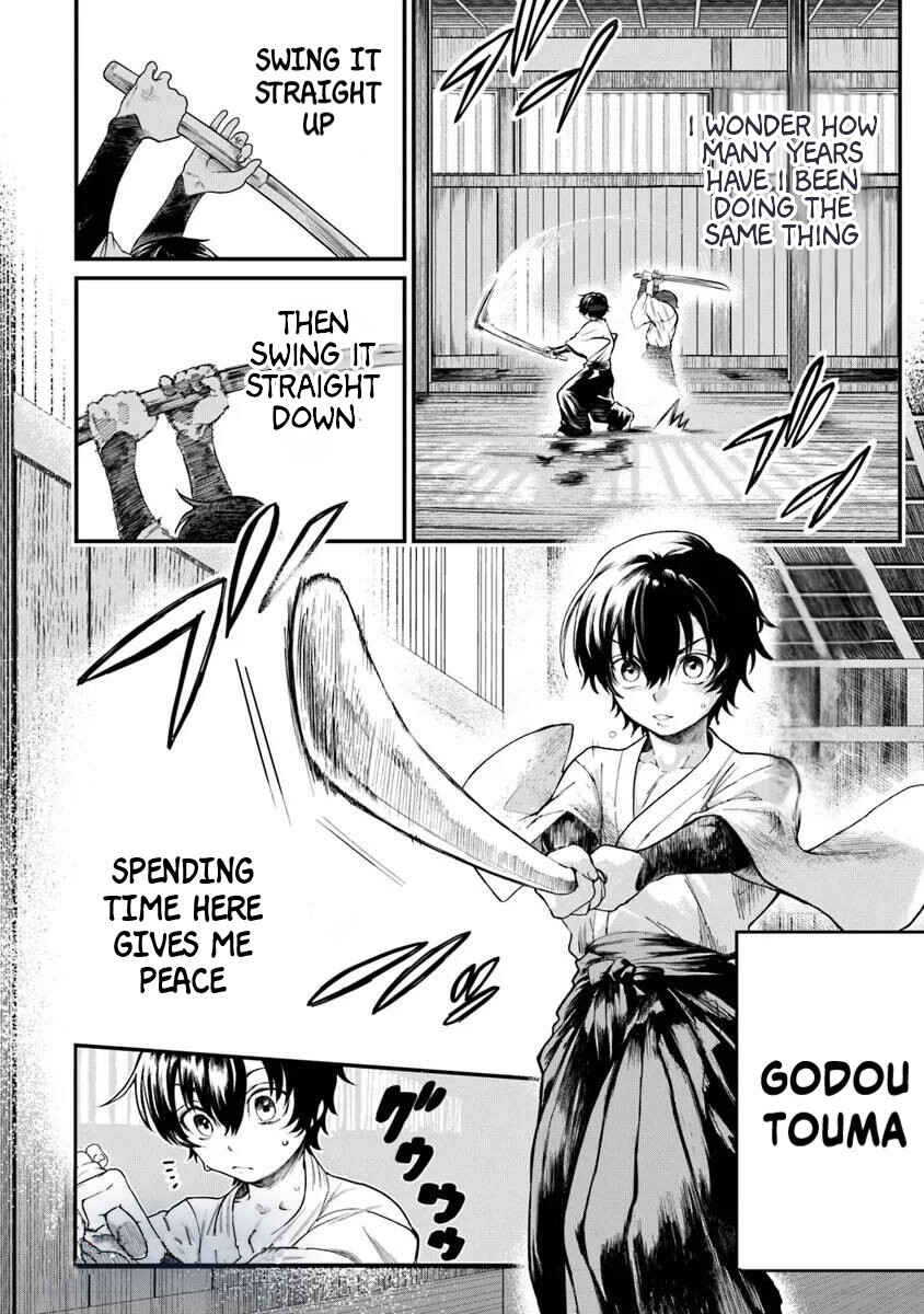 Page 6 Chapter 1.1 Bushinden - Ikenie ni Sasagerareta Ore wa, Kami ni Hirowaretakeshi wo Kiwameru