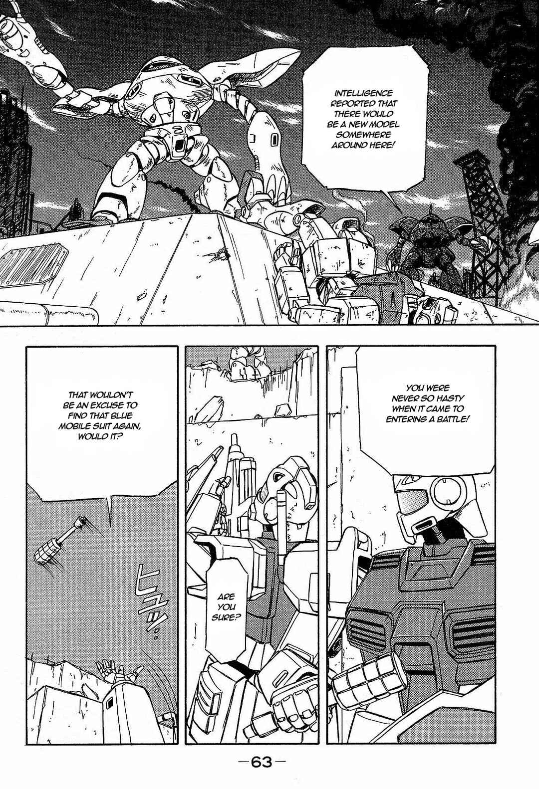 Page 27 Chapter 2 Mobile Suit Gundam Side Story - The Blue Destiny