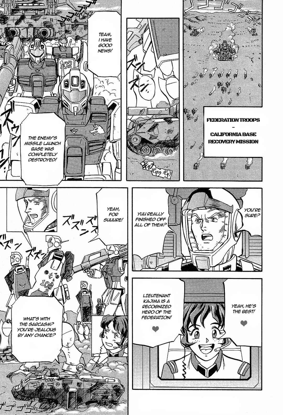 Page 4 Chapter 6 Mobile Suit Gundam Side Story - The Blue Destiny