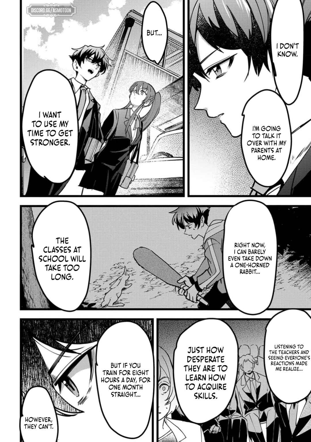 Page 13 Chapter 4 Net Game Haijin no Isekai Tenseiki - Kobushiou to Yobareta Saikyou no Kobushi ga Tsukaenai node, 1-nichi 8-jikan Konbou wo Furu Koto kara Hajimeta