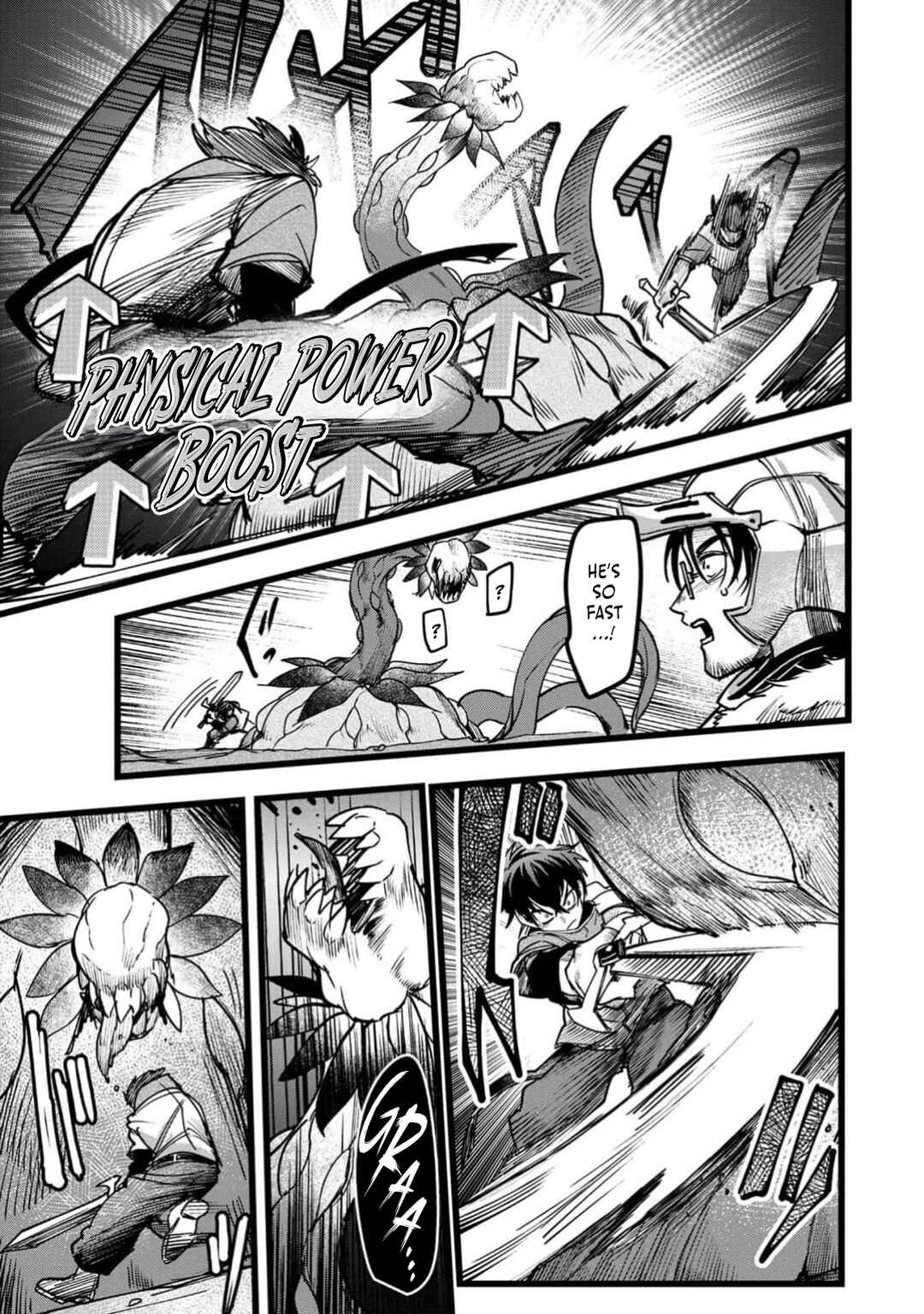 Page 14 Chapter 5 Net Game Haijin no Isekai Tenseiki - Kobushiou to Yobareta Saikyou no Kobushi ga Tsukaenai node, 1-nichi 8-jikan Konbou wo Furu Koto kara Hajimeta