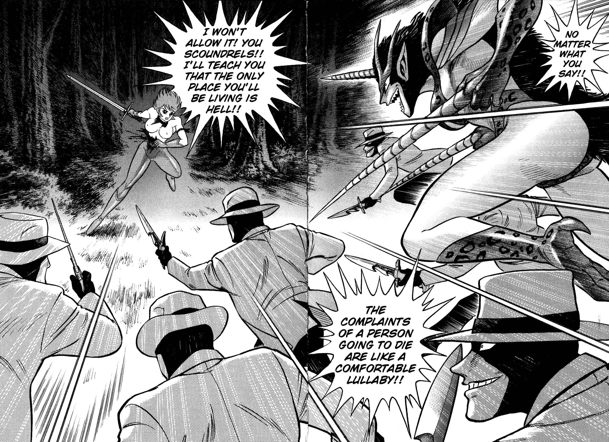 Page 6 Chapter 5 Cutie Honey vs. Devilman Lady