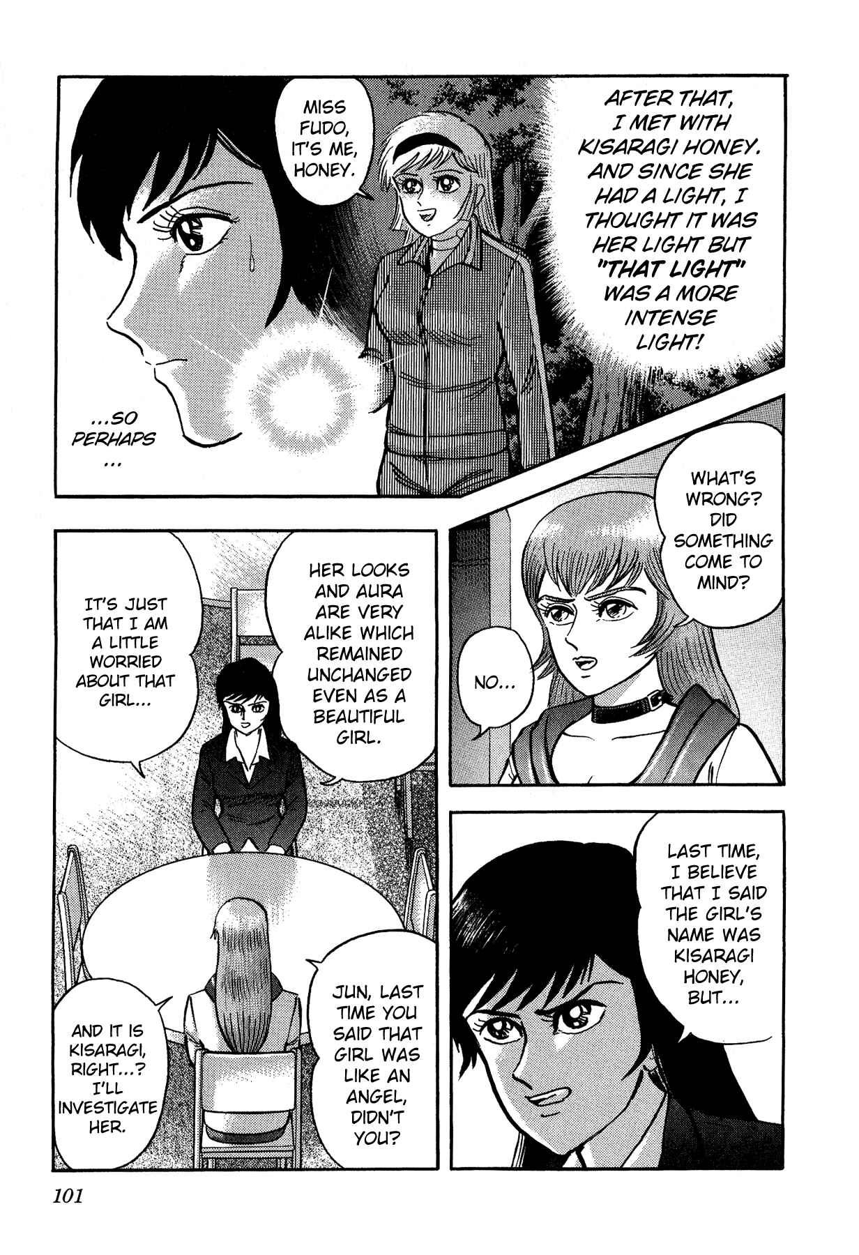 Page 8 Chapter 4 Cutie Honey vs. Devilman Lady