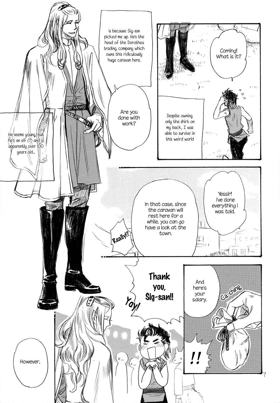Page 7 Chapter Unknown_e9b6 Trip Lovers - Fly!! (Doujinshi)
