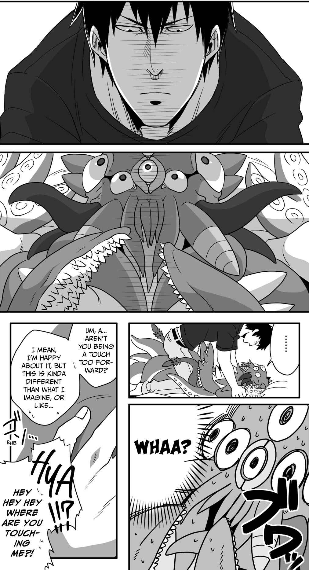 Page 4 Chapter Unknown_0364 A-kun to Tentacle-kun