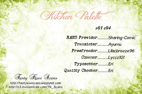 Page 46 Chapter 4 Kitchen Palette