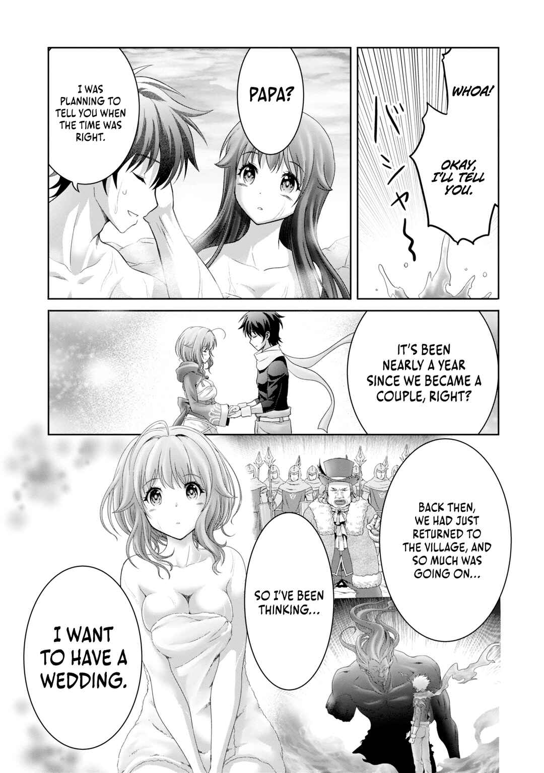 Page 8 Chapter 28 Munou Nintei de Bouken Mono Kubi ni Natta kara Jimoto ni Kaette Kekkon Suru ~Kekkon Aite ga Sekai wa Horoboshi Kaketa Ryuo no Musume de Ore no Nouryoku ga Kakusei Shita~