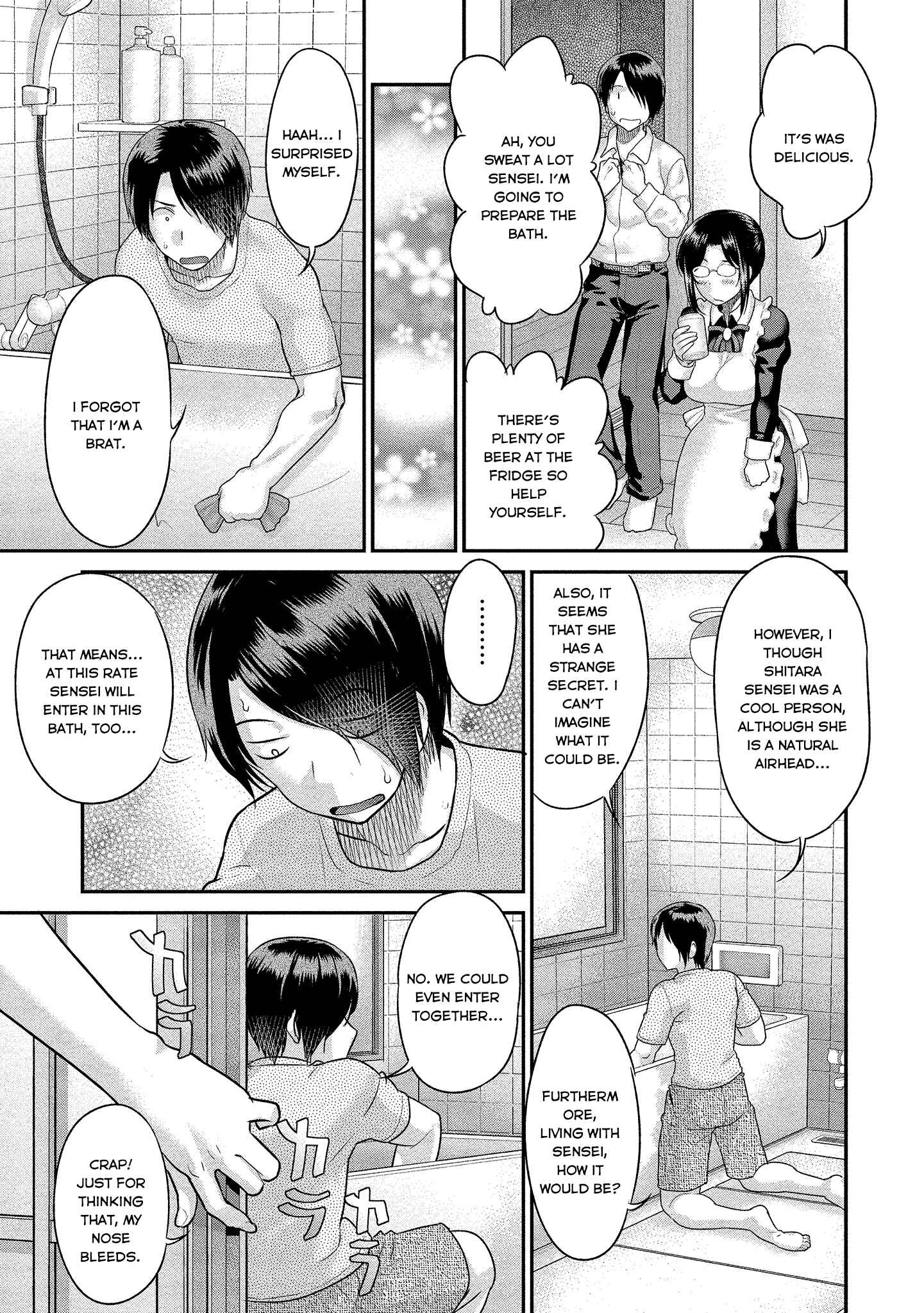 Page 10 Chapter 2 Fushidara Sensei wa Itsumo Nureginu