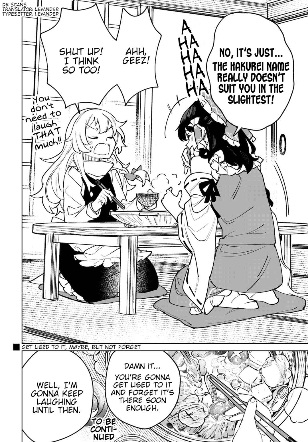 Page 28 Chapter 5 Touhou - Koiiro no Kyoukai