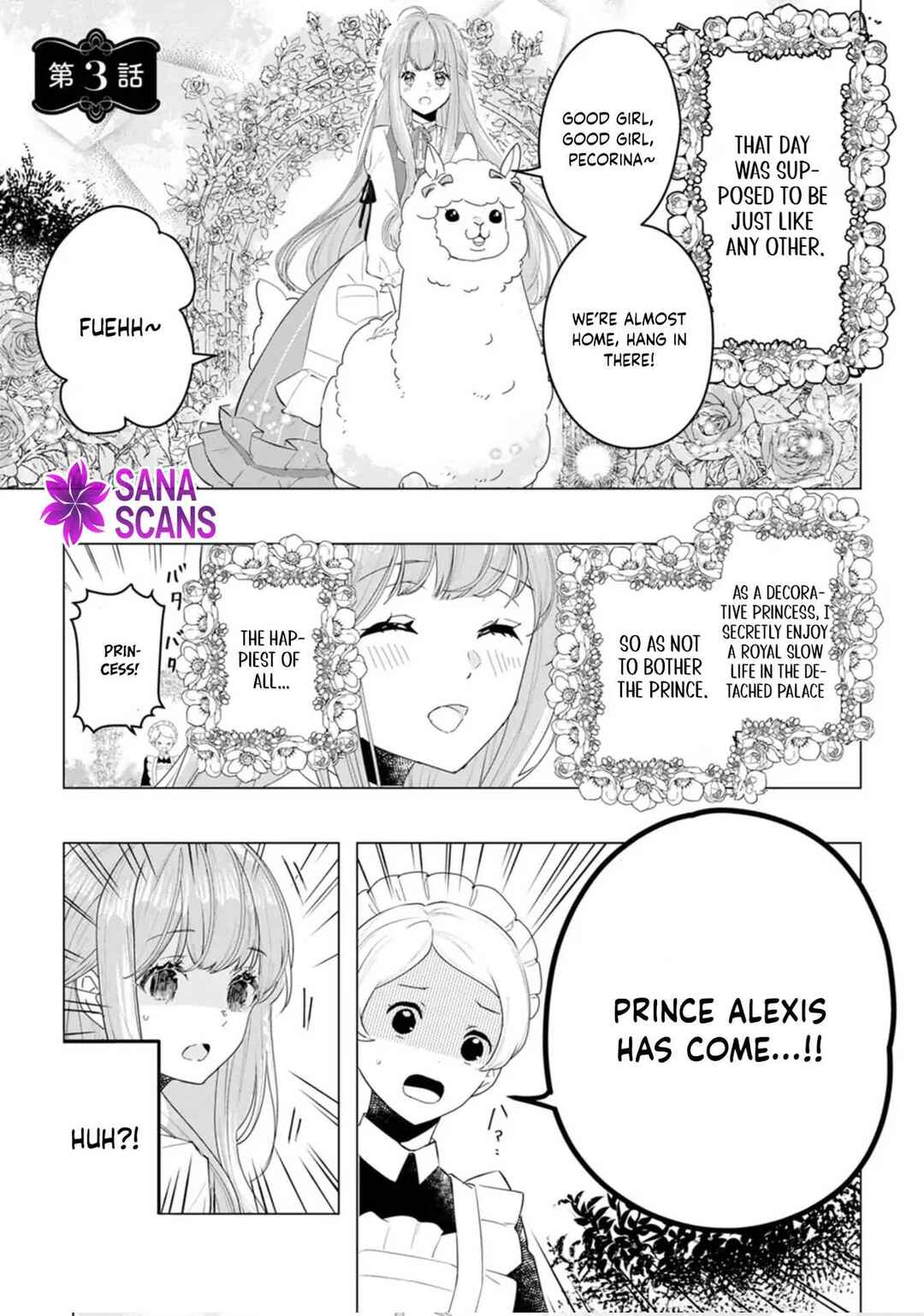 Page 1 Chapter 3 Cinderella’s Sister Became the Prince’s Bride, Living a Slow Life as the Stand-In Princess