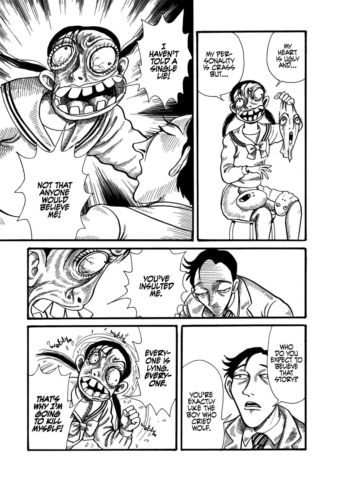 Page 14 Chapter 3 Horror Anthology Comic Shikaku