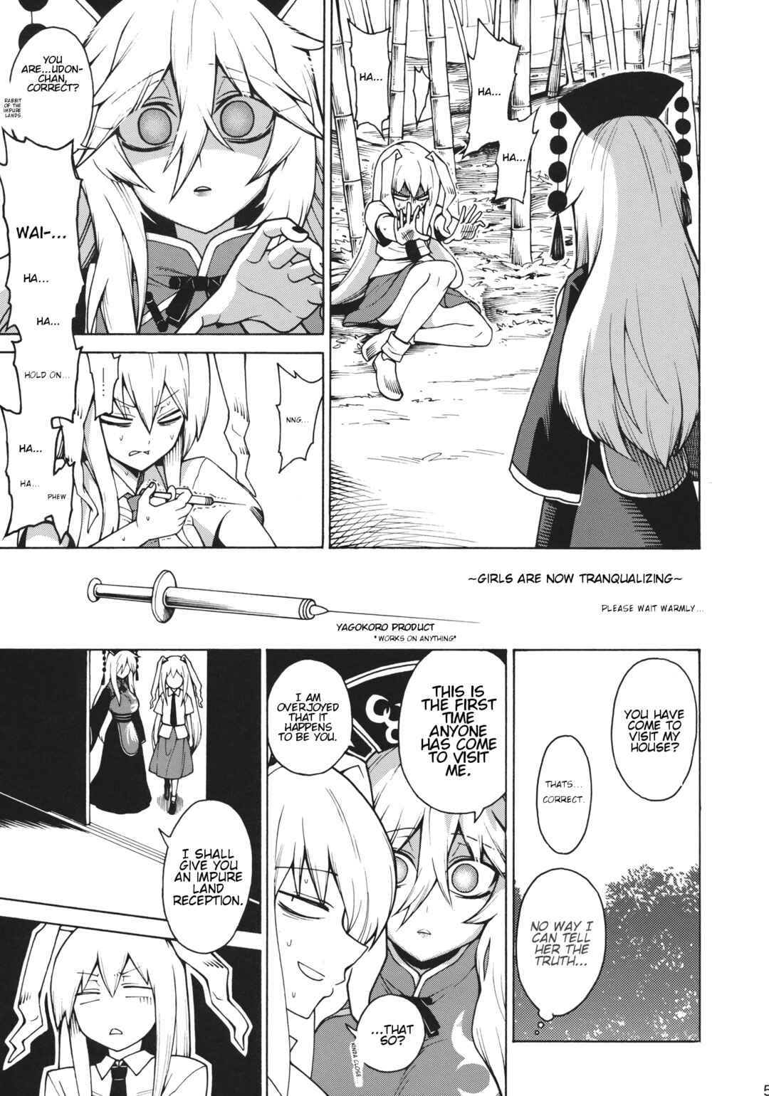 Page 4 Chapter Unknown_464a Touhou - Shikashi Nigerarenakatta (Doujinshi)
