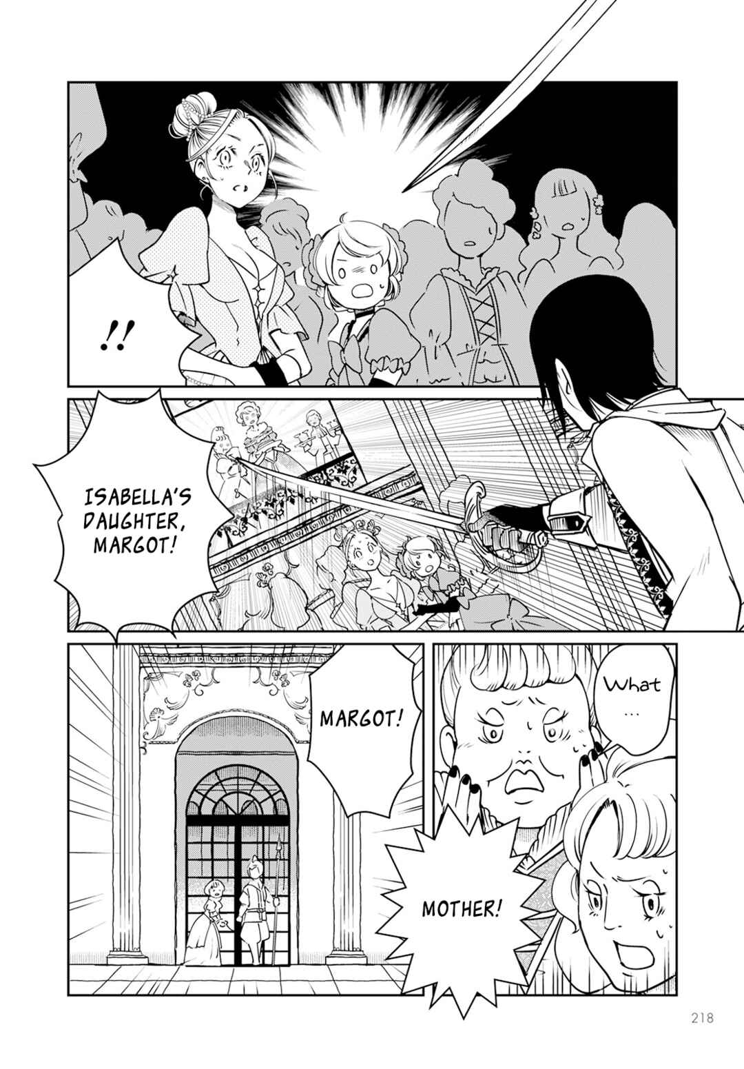 Page 17 Chapter 2 Akazukin, Tabi no Tochuu de Shitai to Deau.