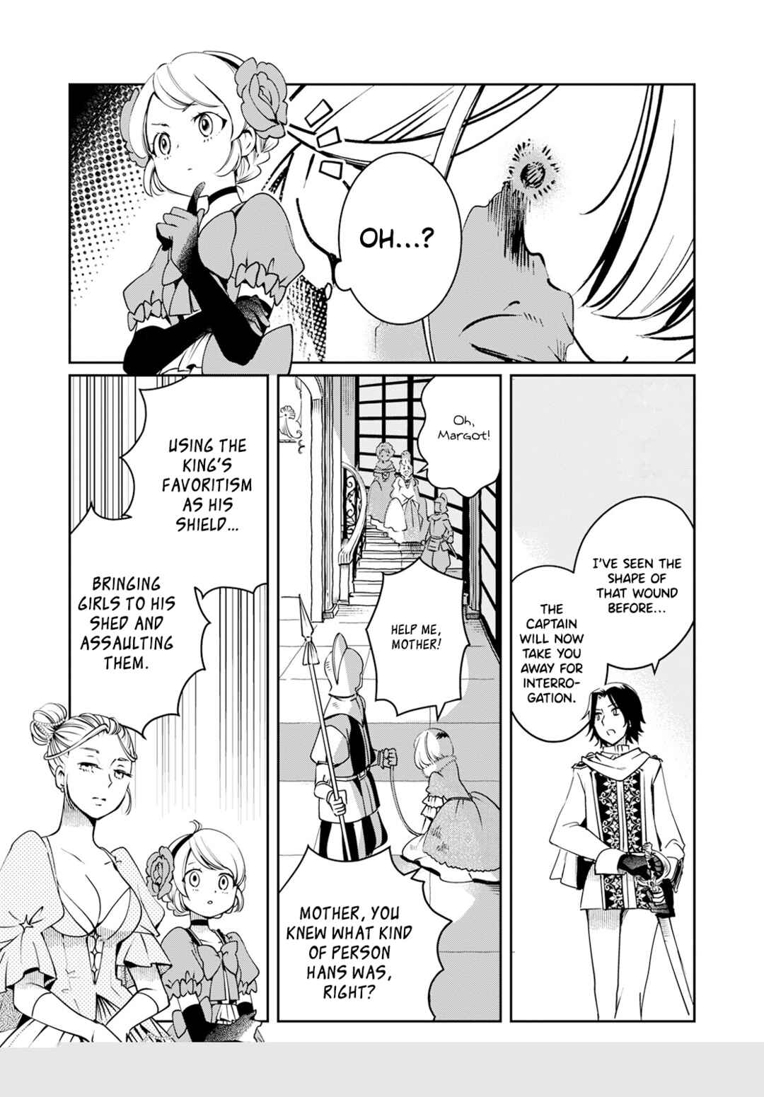 Page 22 Chapter 2 Akazukin, Tabi no Tochuu de Shitai to Deau.