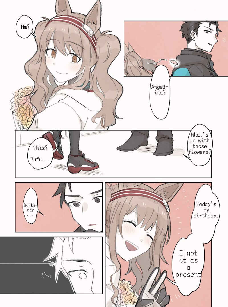 Page 2 Chapter Unknown_75ff Arknights - Happy Birthday, Angelina! (Doujinshi)