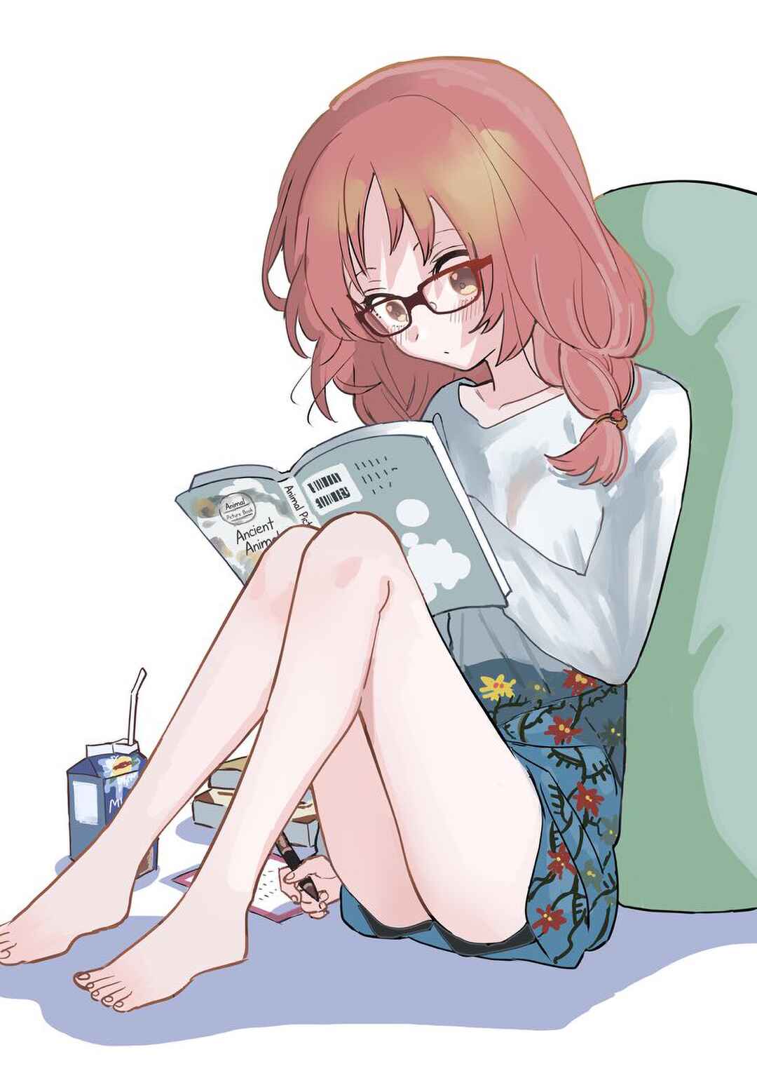 Page 1 Chapter 4 The Girl I Like Forgot Her Glasses - Twitter Side Stories